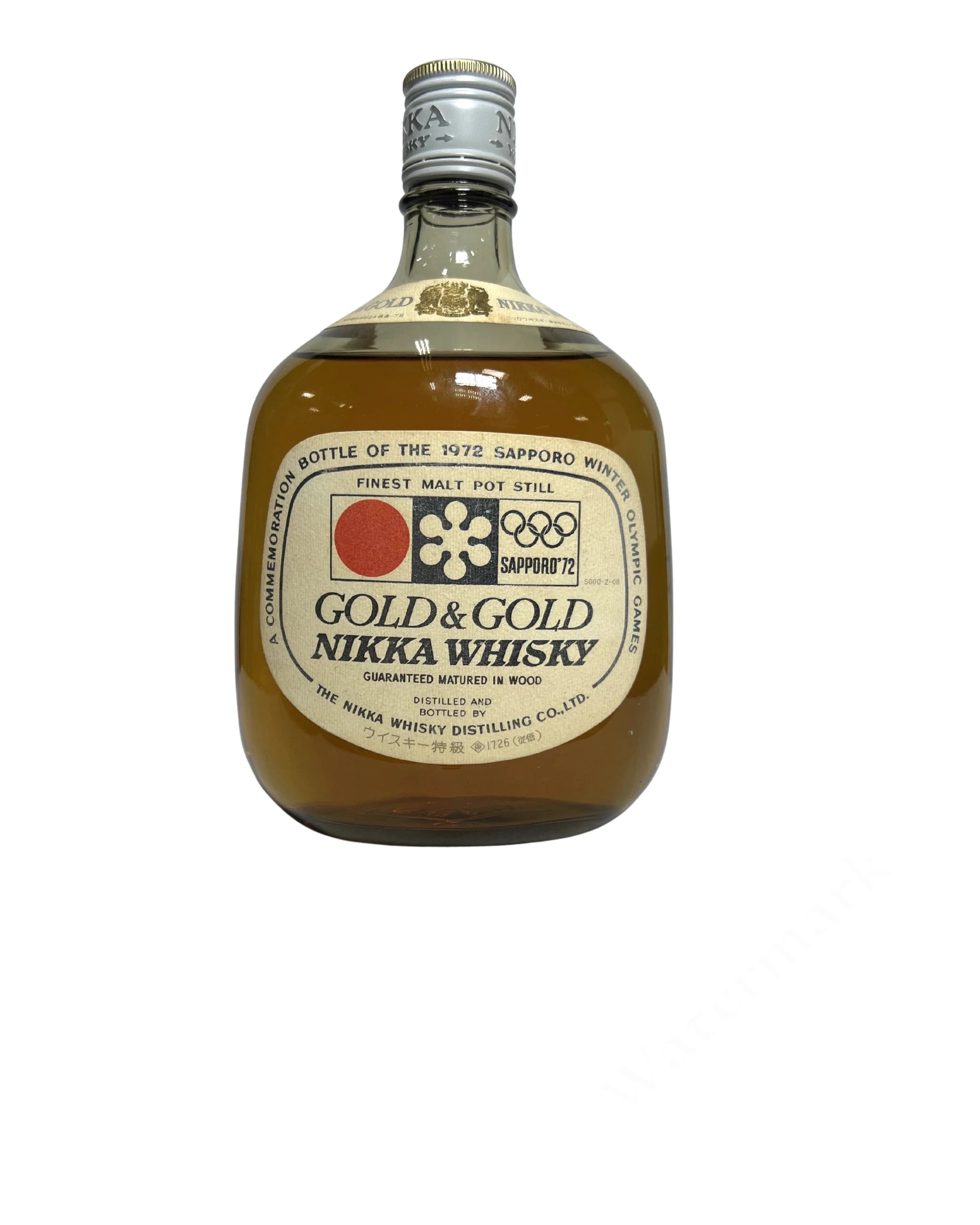 Nikka Gold & Gold Whisky Sapporo Olympics 1972