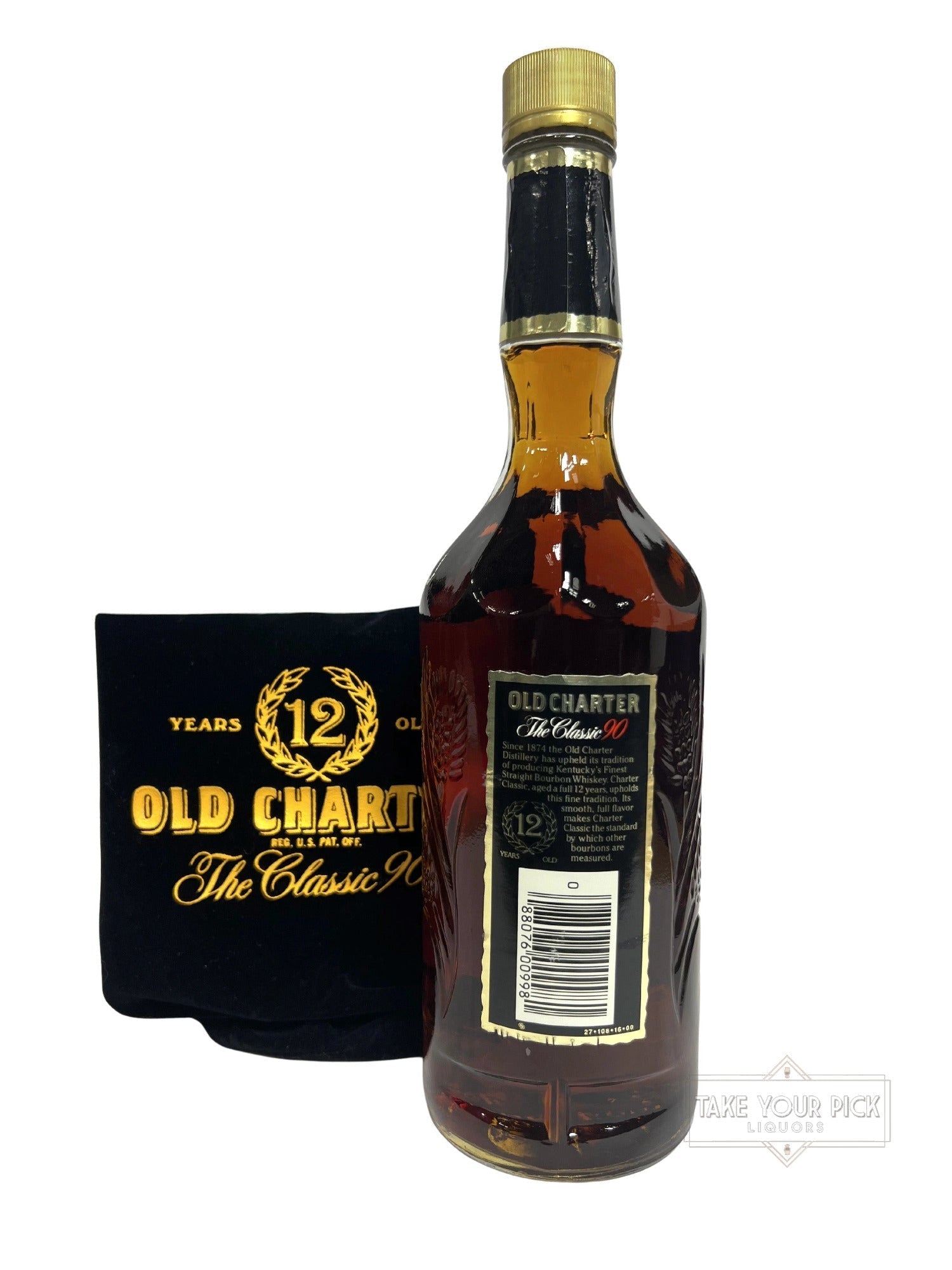 Old Charter 12-year 90pf. 1989 (Louisville) - 90 Proof