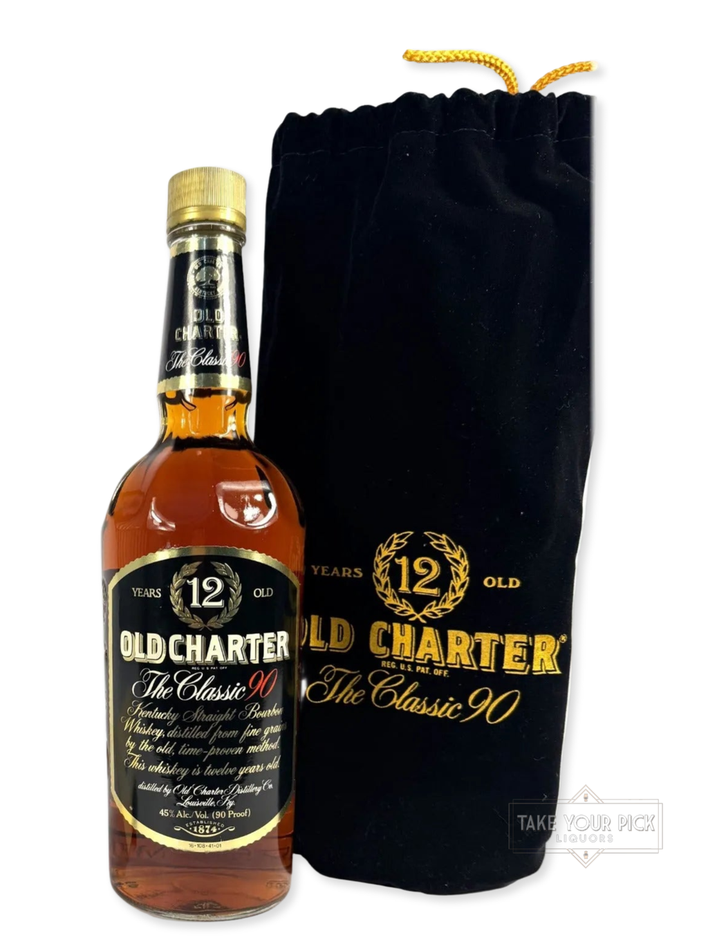 Old Charter 12-year 90pf. 1991 (Louisville) - 90 Proof
