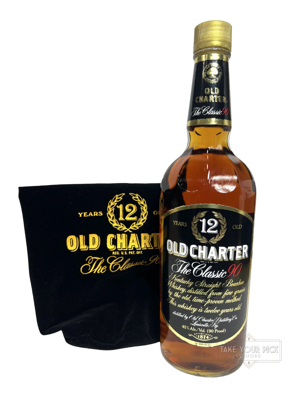 Old Charter 12-year 90pf. 1993 (Louisville) - 90 Proof