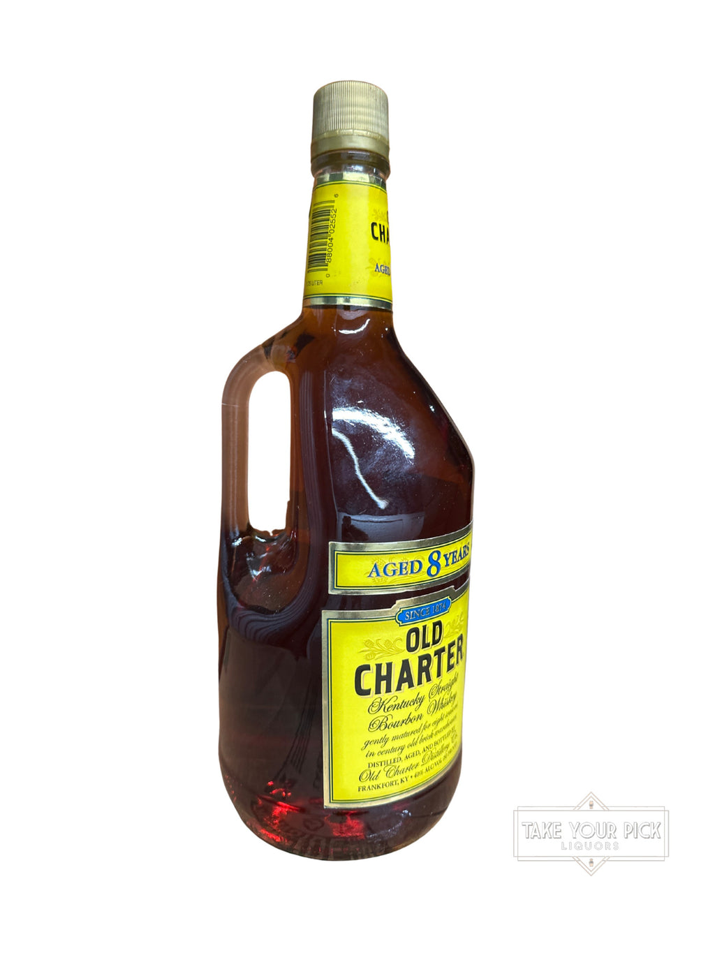 Old Charter 8 Year Kentucky Straight Bourbon Whiskey 80 Proof 1.75ml