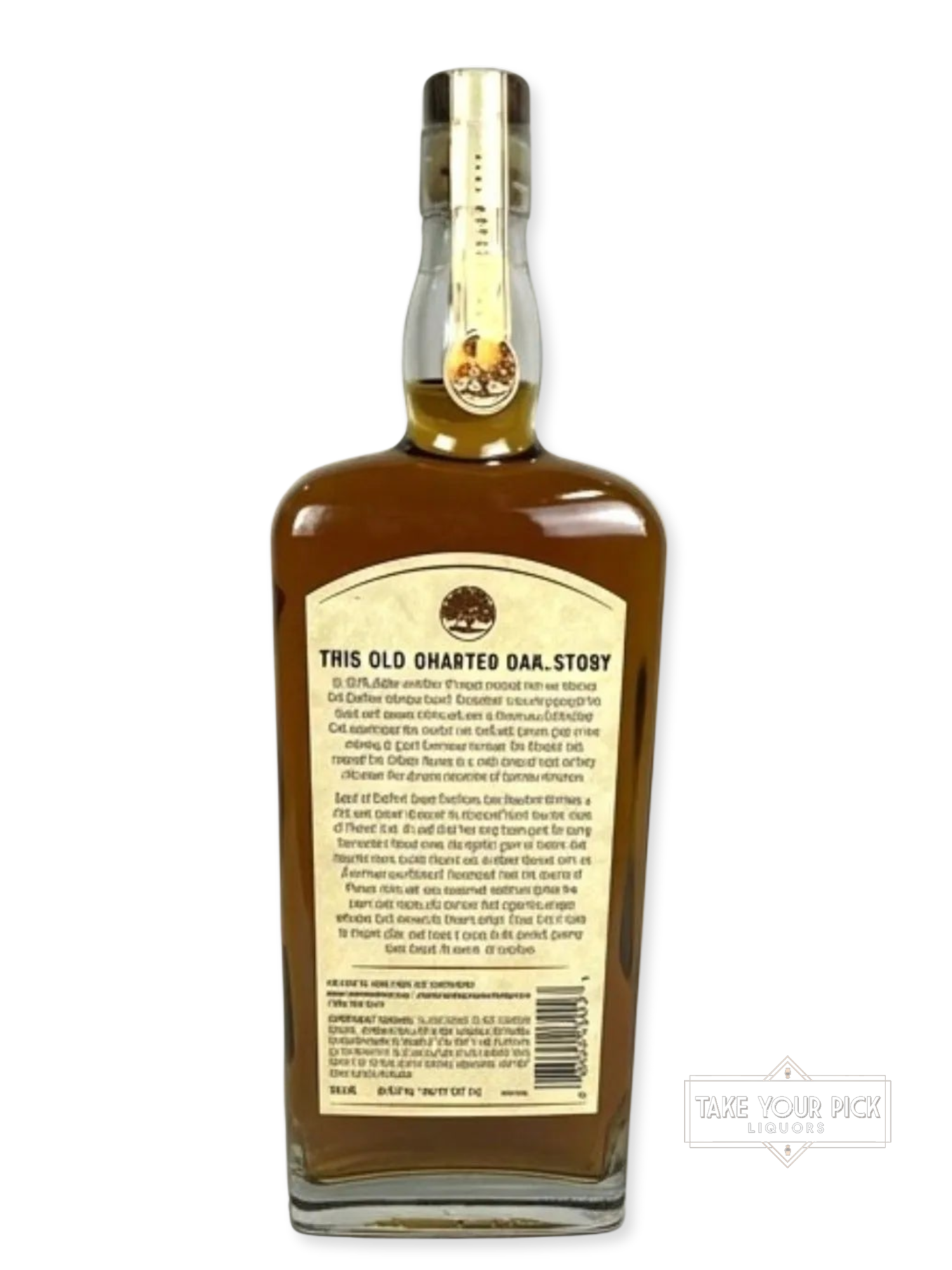Old Charter Oak French Oak Barrel Aged Kentucky Straight Bourbon Whiskey - 92 Proof
