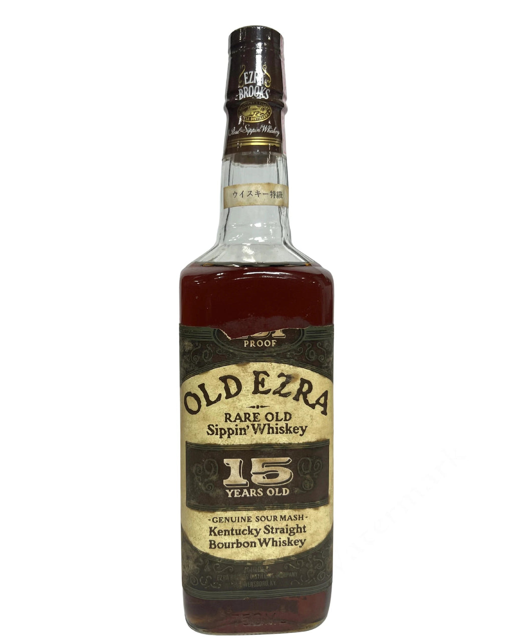 Old Ezra 15-Year 1985 (Damaged Label)