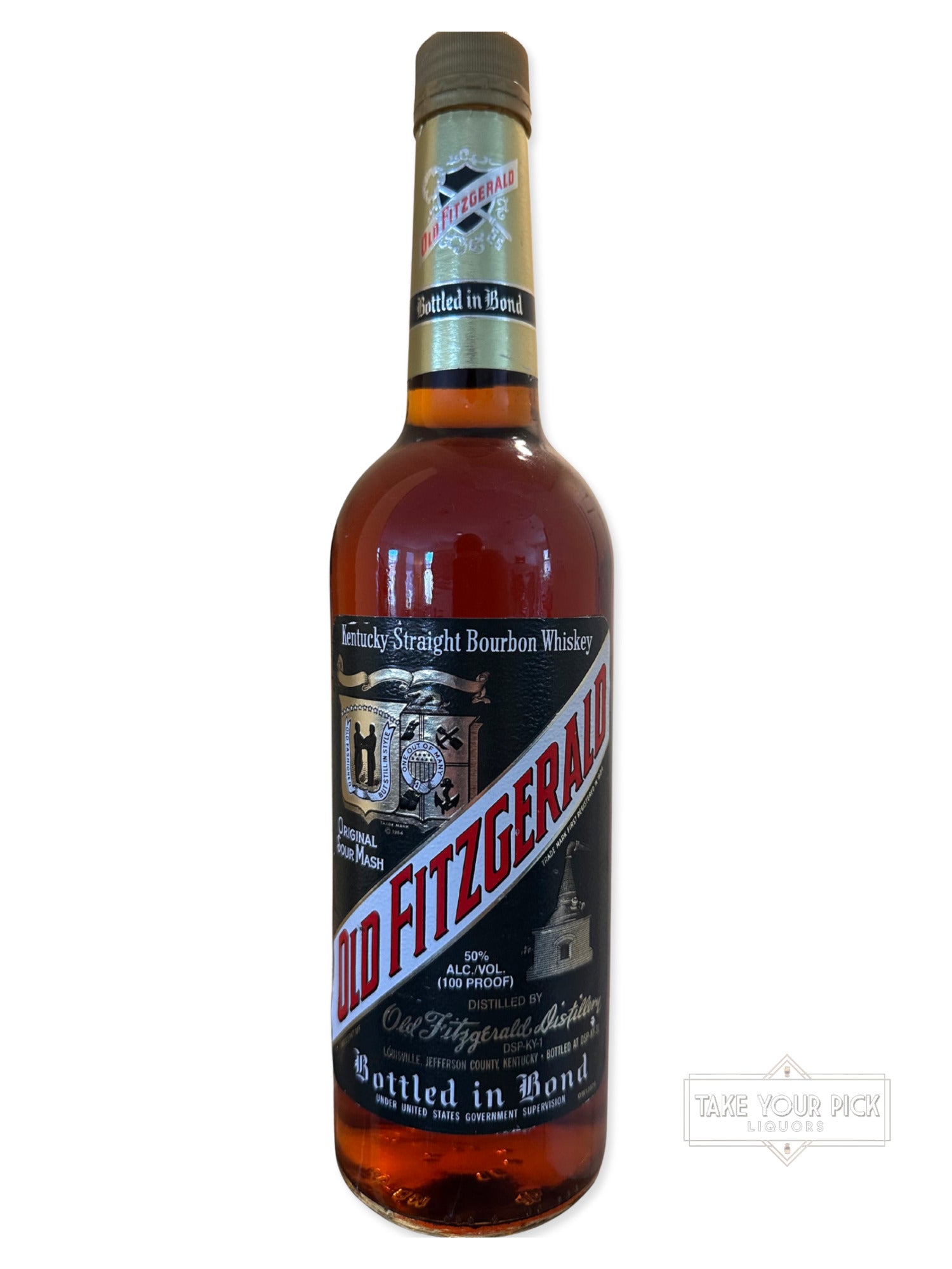 Old Fitzgerald Distillery Old Fitzgerald Bottled In Bond Kentucky Straight Bourbon Whiskey 100 Proof