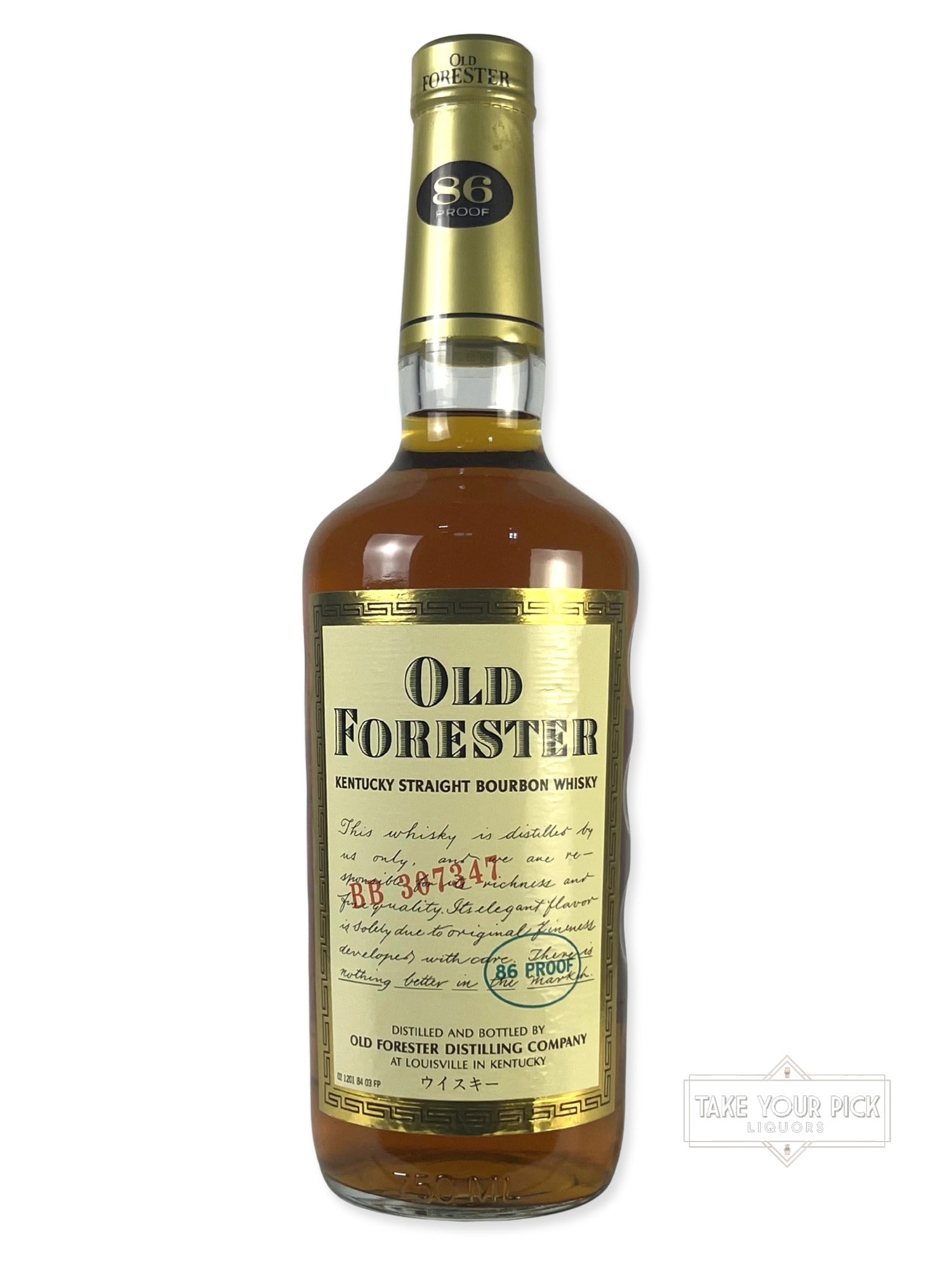 Old Forester 86pf. 1988