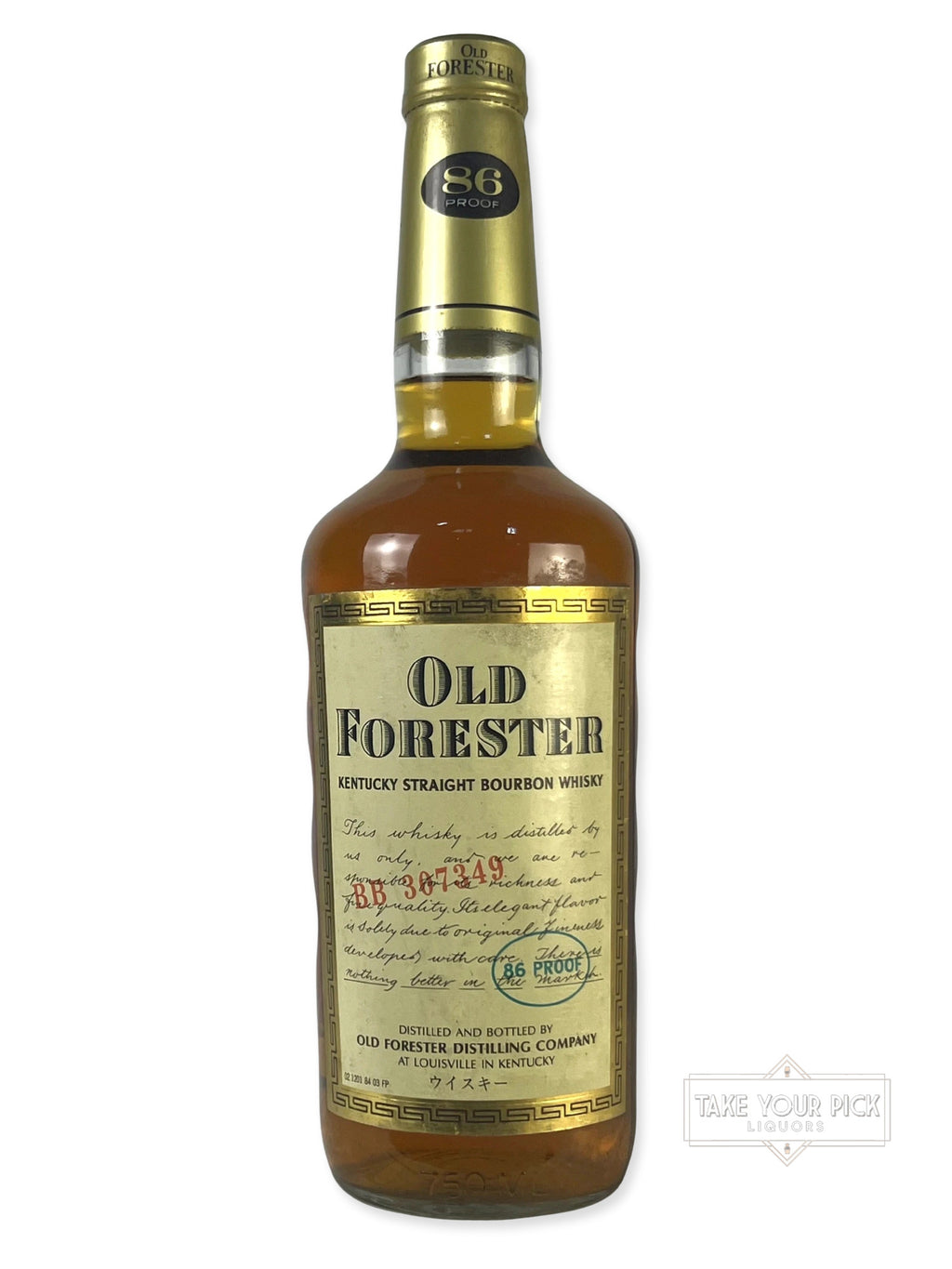 Old Forester 86pf. 1990