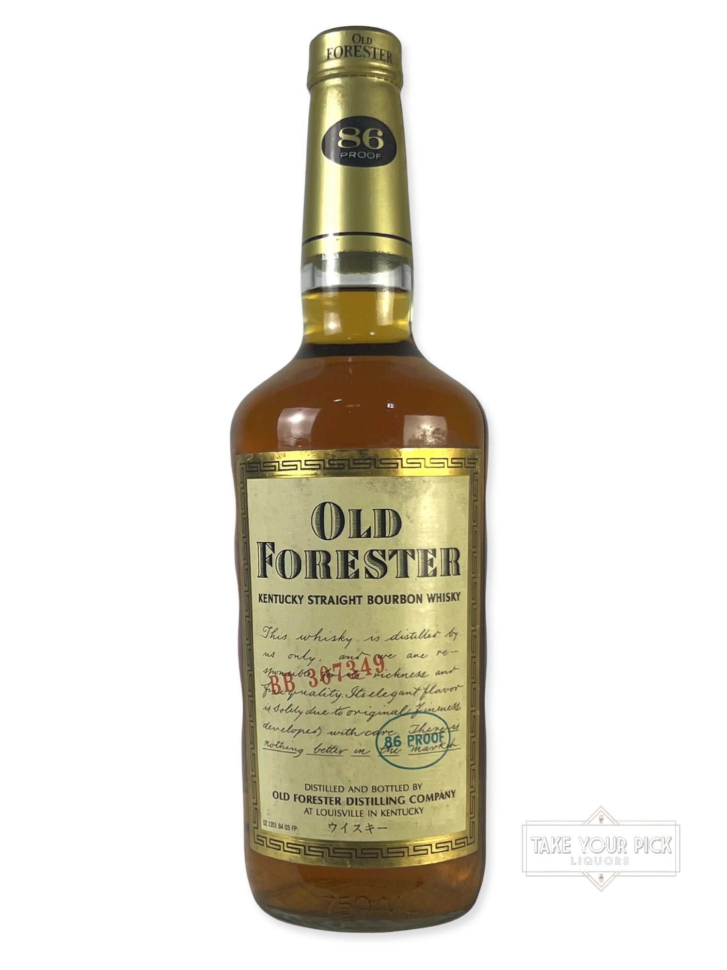 Old Forester 86pf. 1990