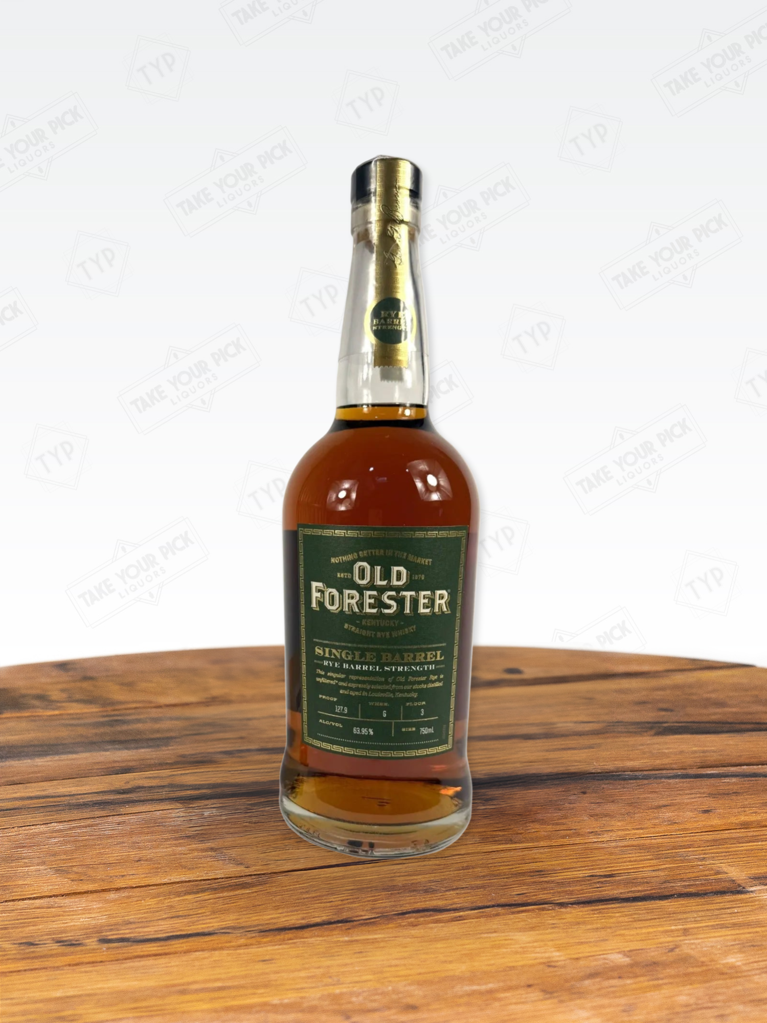 Old Forester Single Barrel Barrel Strength Rye