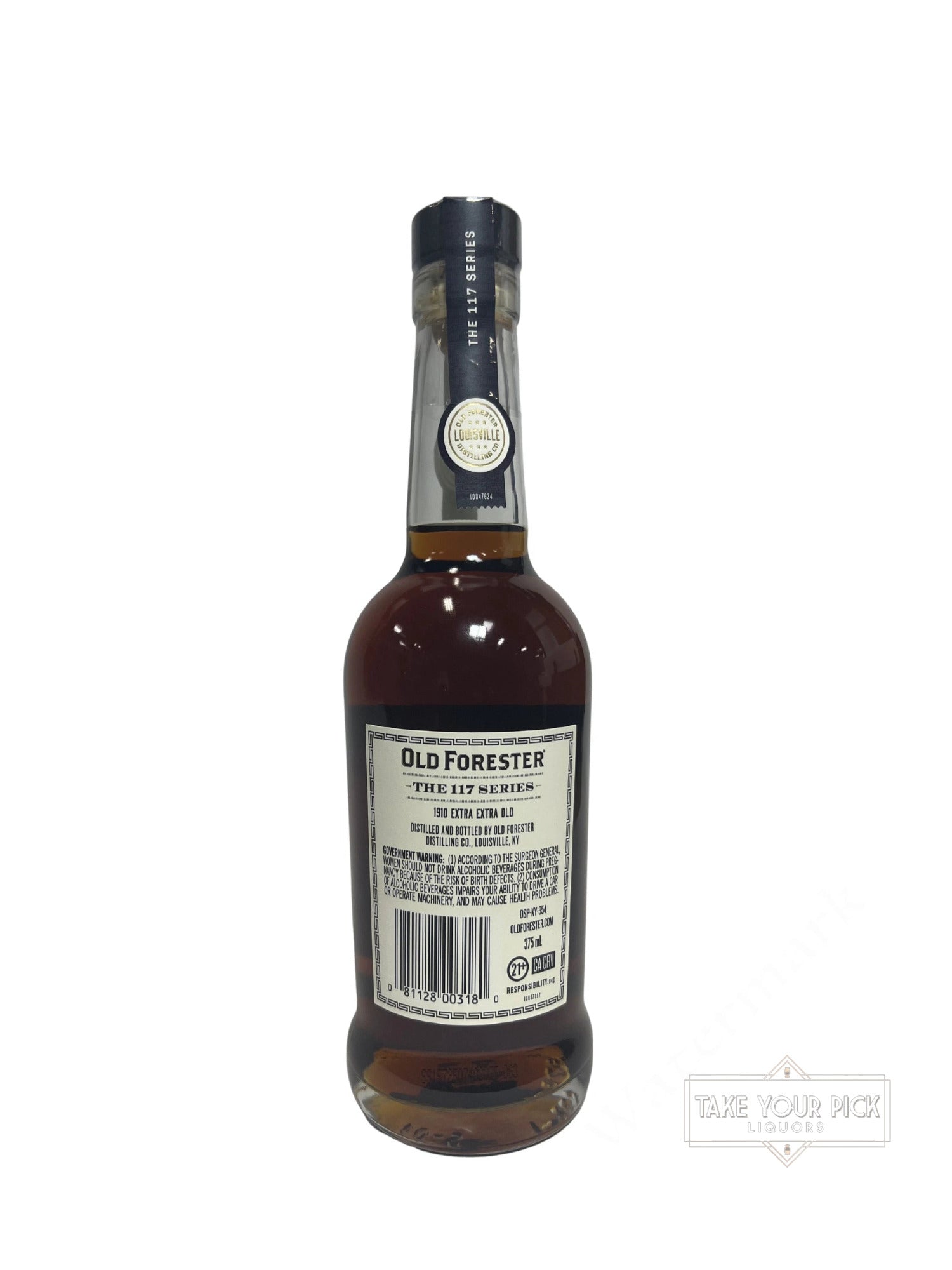 Old Forester The 117 Series 1910 Extra Extra Old