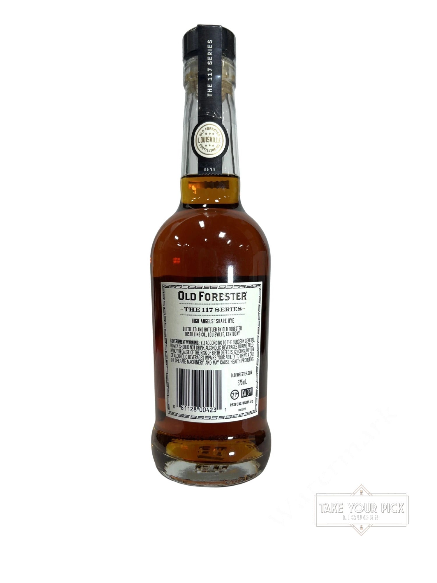 Old Forester The 117 Series High Angels' Share Rye (375ml)