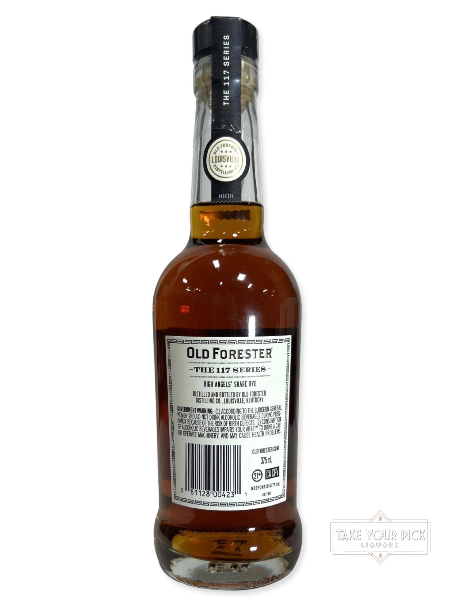 Old Forester The 117 Series High Angels' Share Rye (375ml)