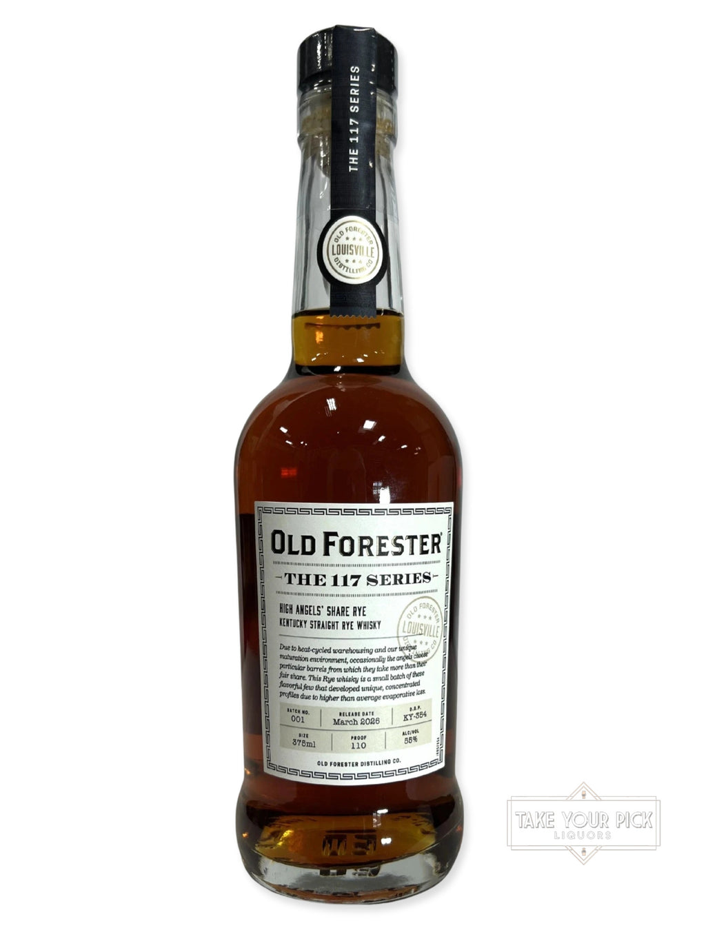 Old Forester The 117 Series High Angels' Share Rye (375ml)