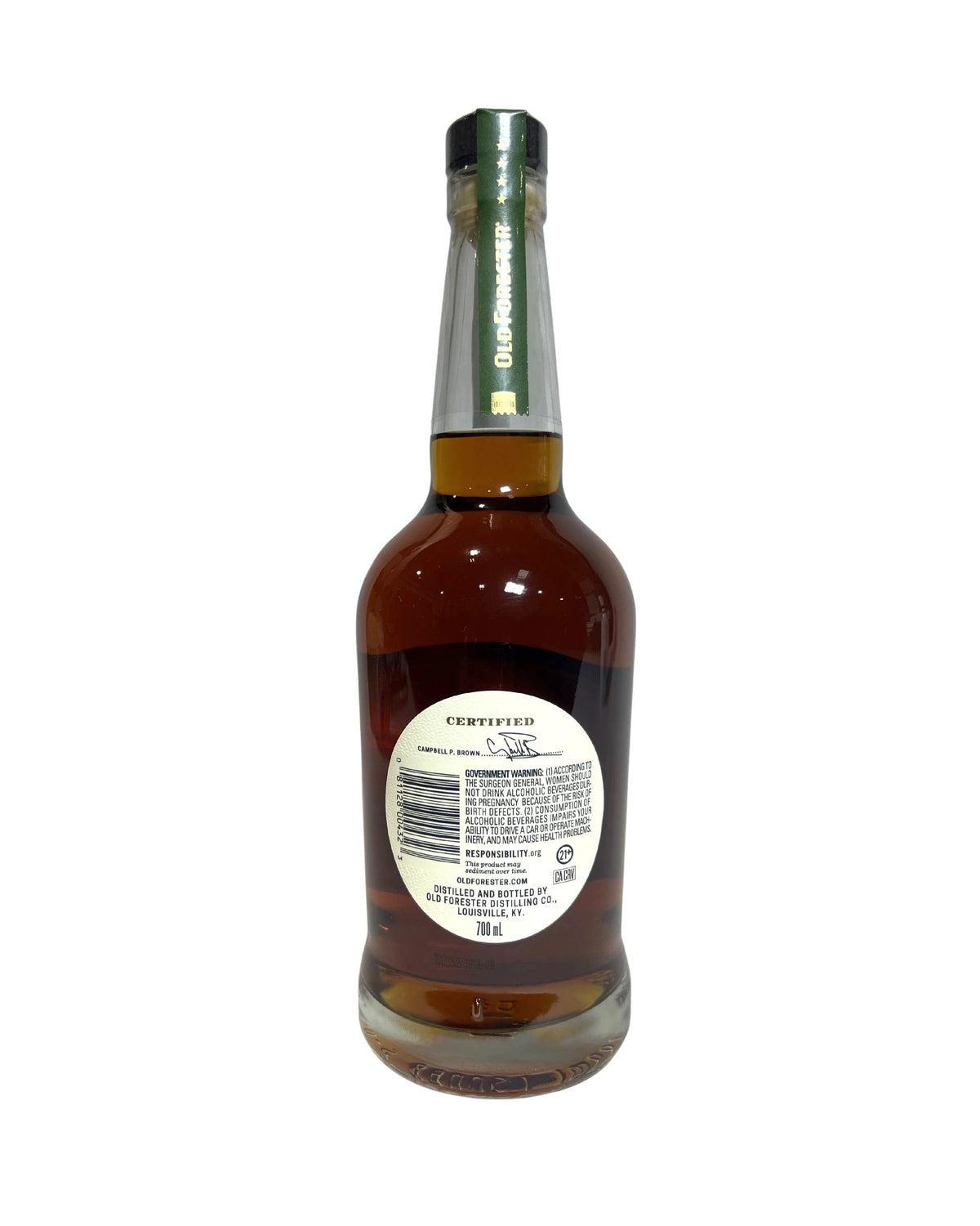 2026 Old Forester The President's Choice Rye 110.4 Proof 700ml