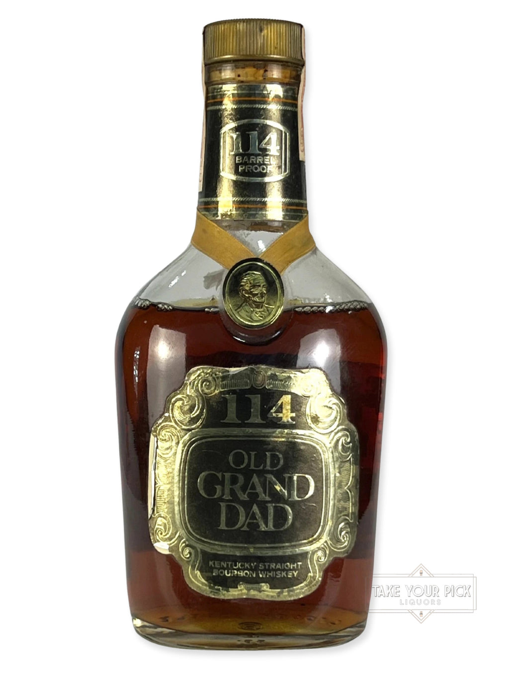 Old Grand-Dad 114 National Distillers Lot 14 1986 - 114 Proof