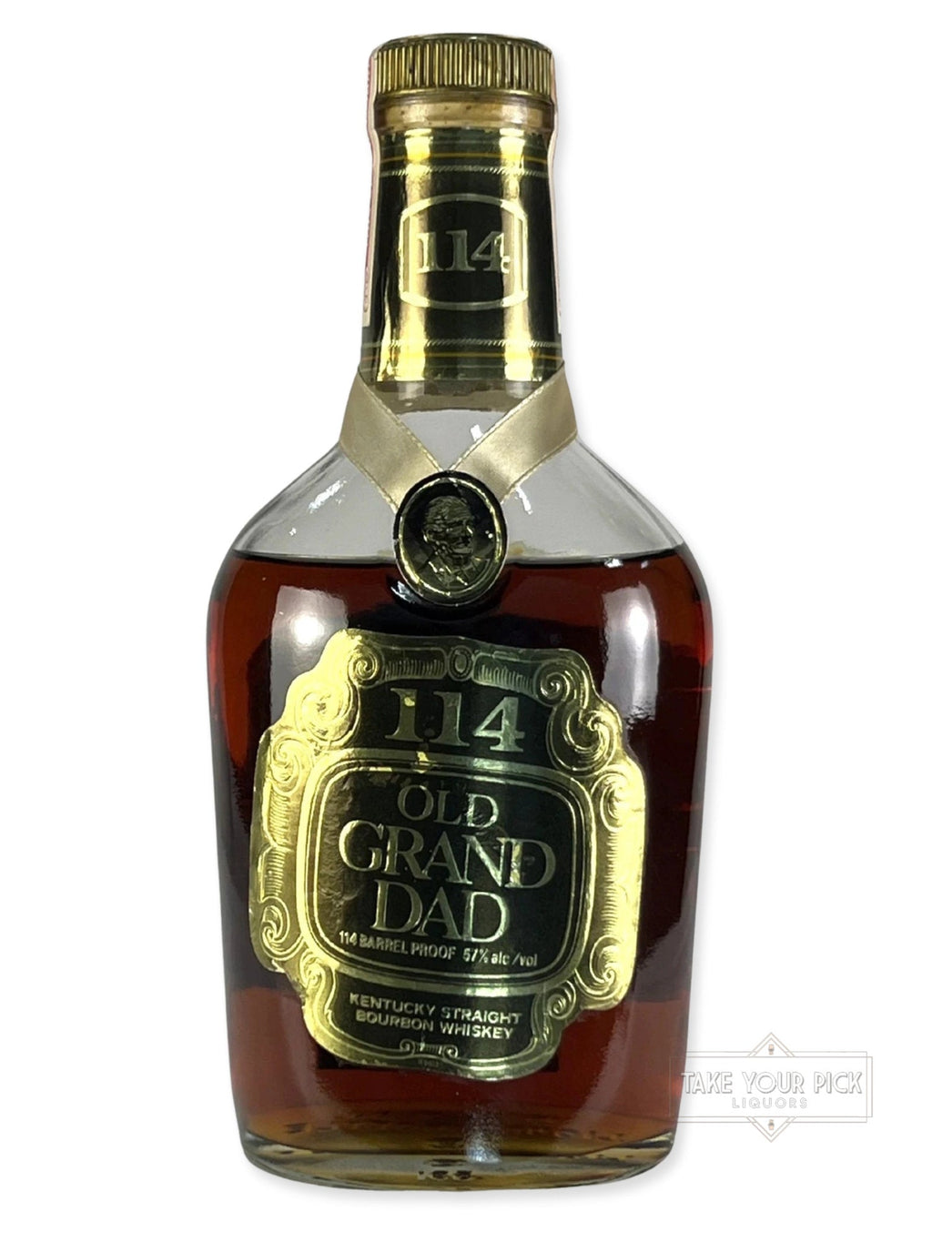 Old Grand-Dad 114 National Distillers Lot 17 1989