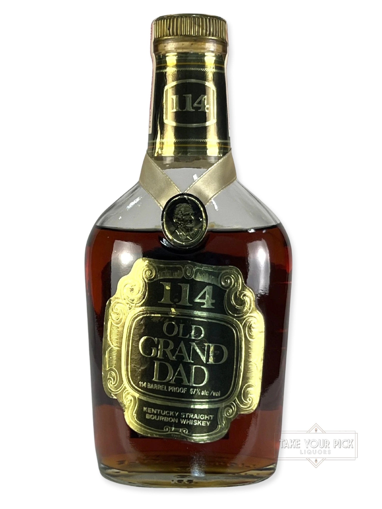 Old Grand-Dad 114 National Distillers Lot 17 1989