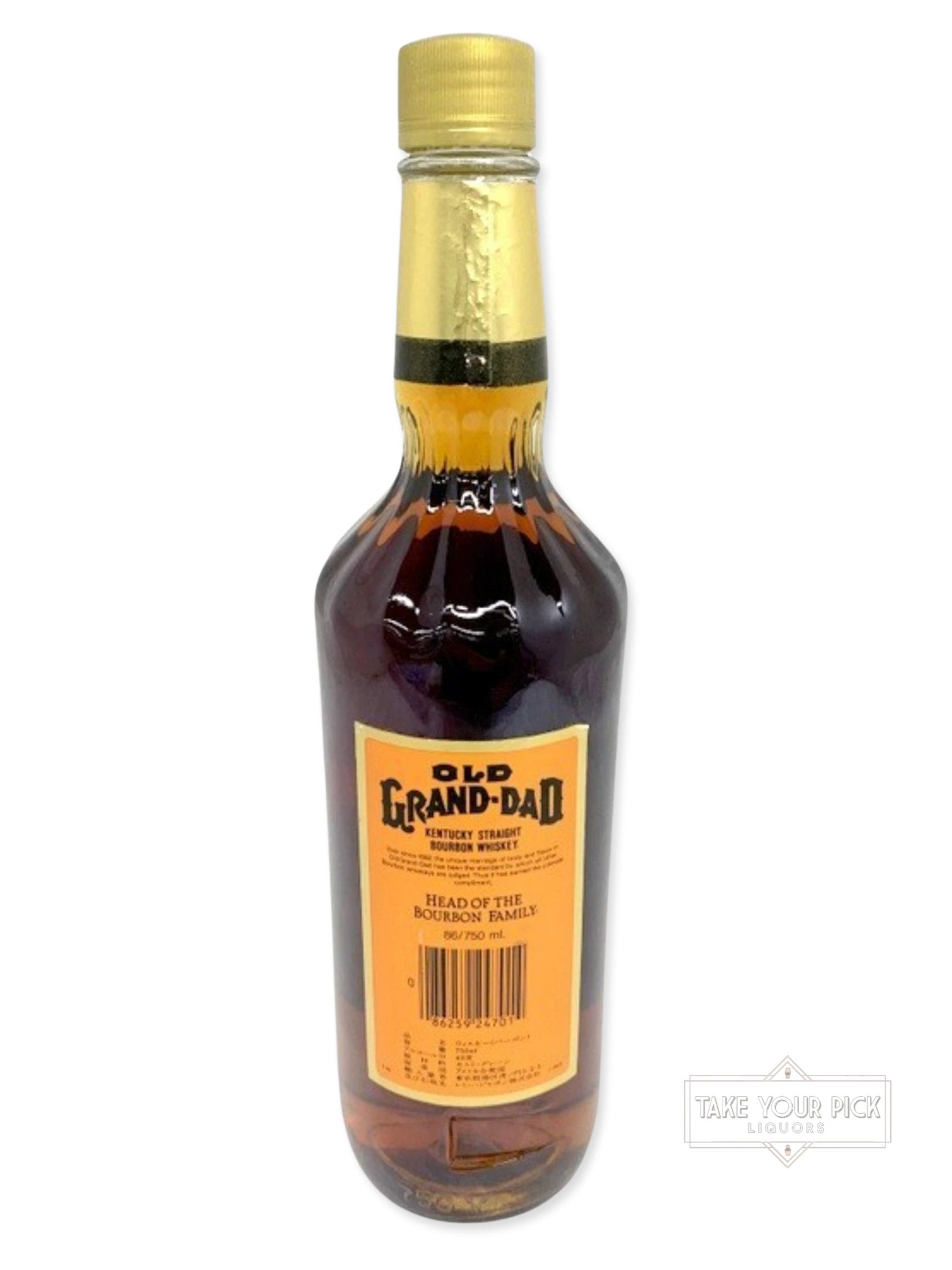 Old Grand-Dad 6-year National Distillers 1991