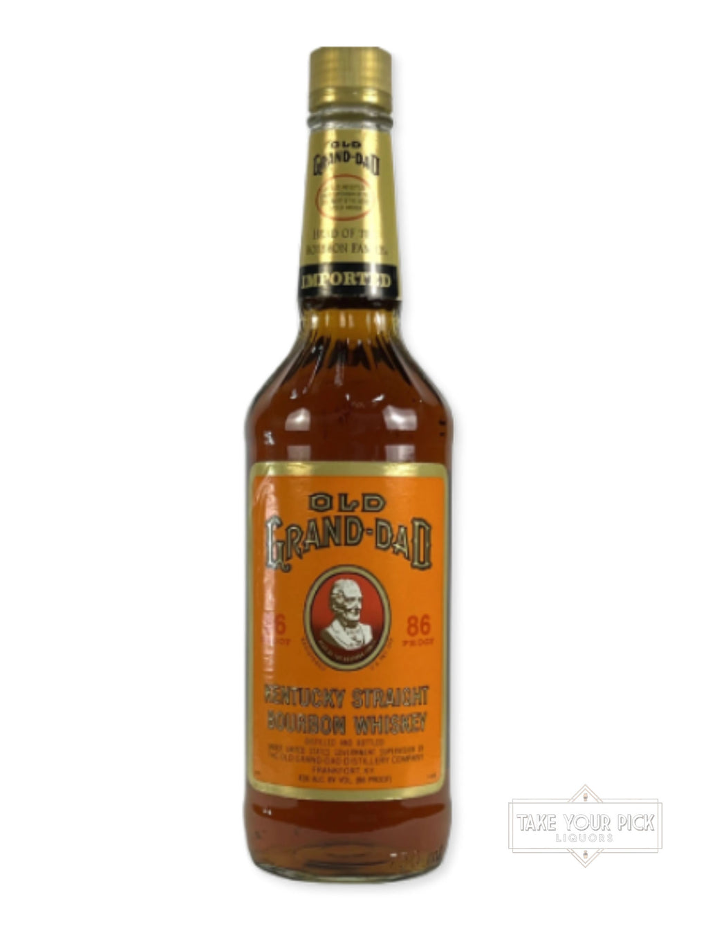 Old Grand-Dad Kentucky Straight Bourbon Whiskey 1991