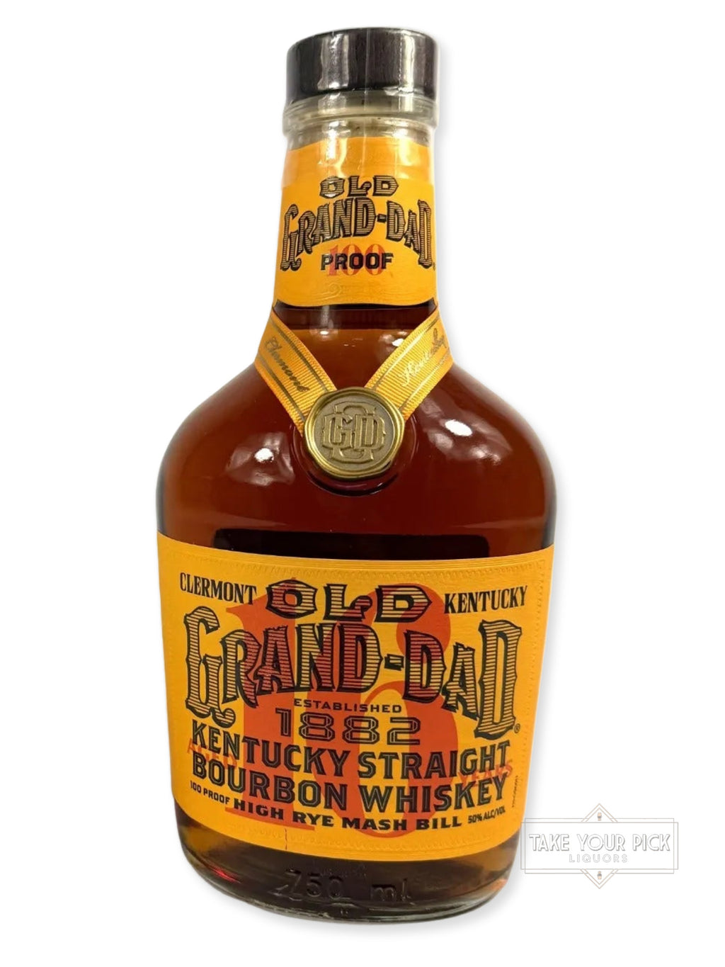 Old Grand-Dad National Distillers 86pf. 1.75 Liter 1991