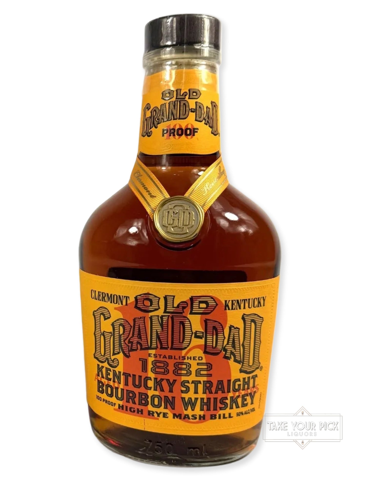 Old Grand-Dad National Distillers 86pf. 1.75 Liter 1991