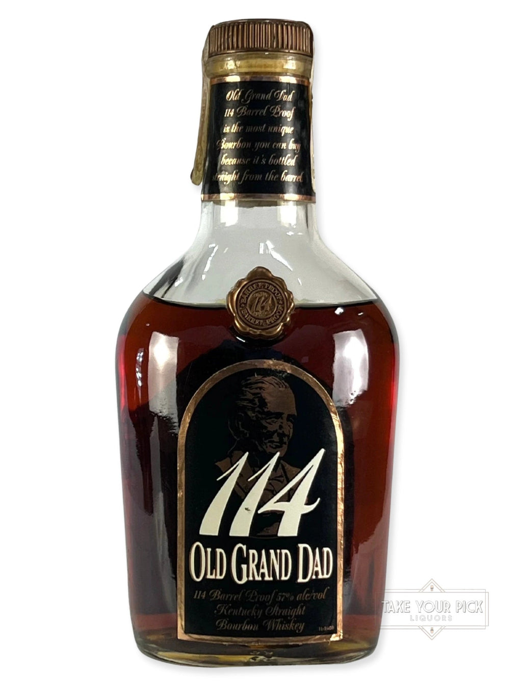 Old Grand Dad 114 National Distillers 1991