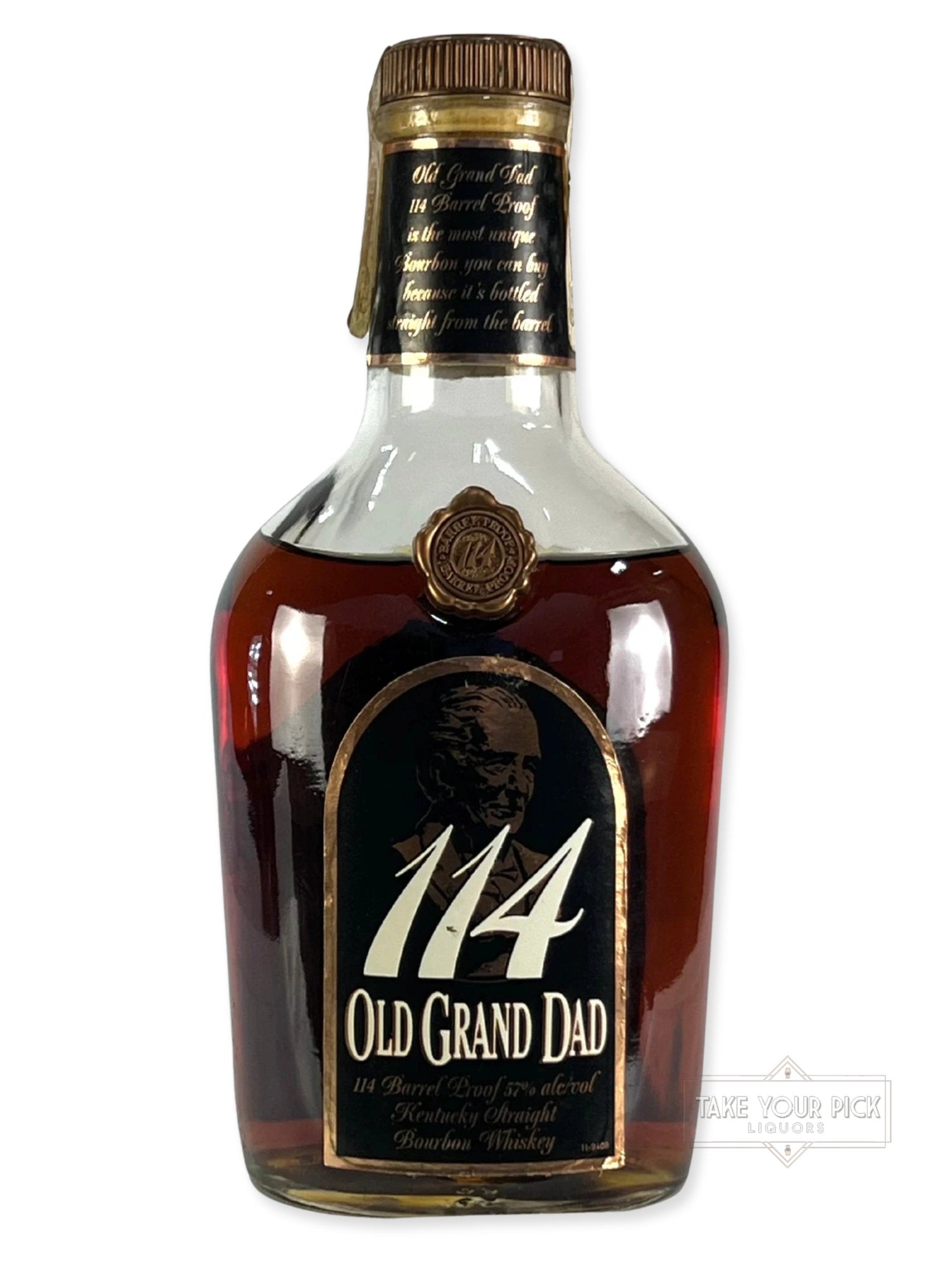 Old Grand Dad 114 National Distillers 1991