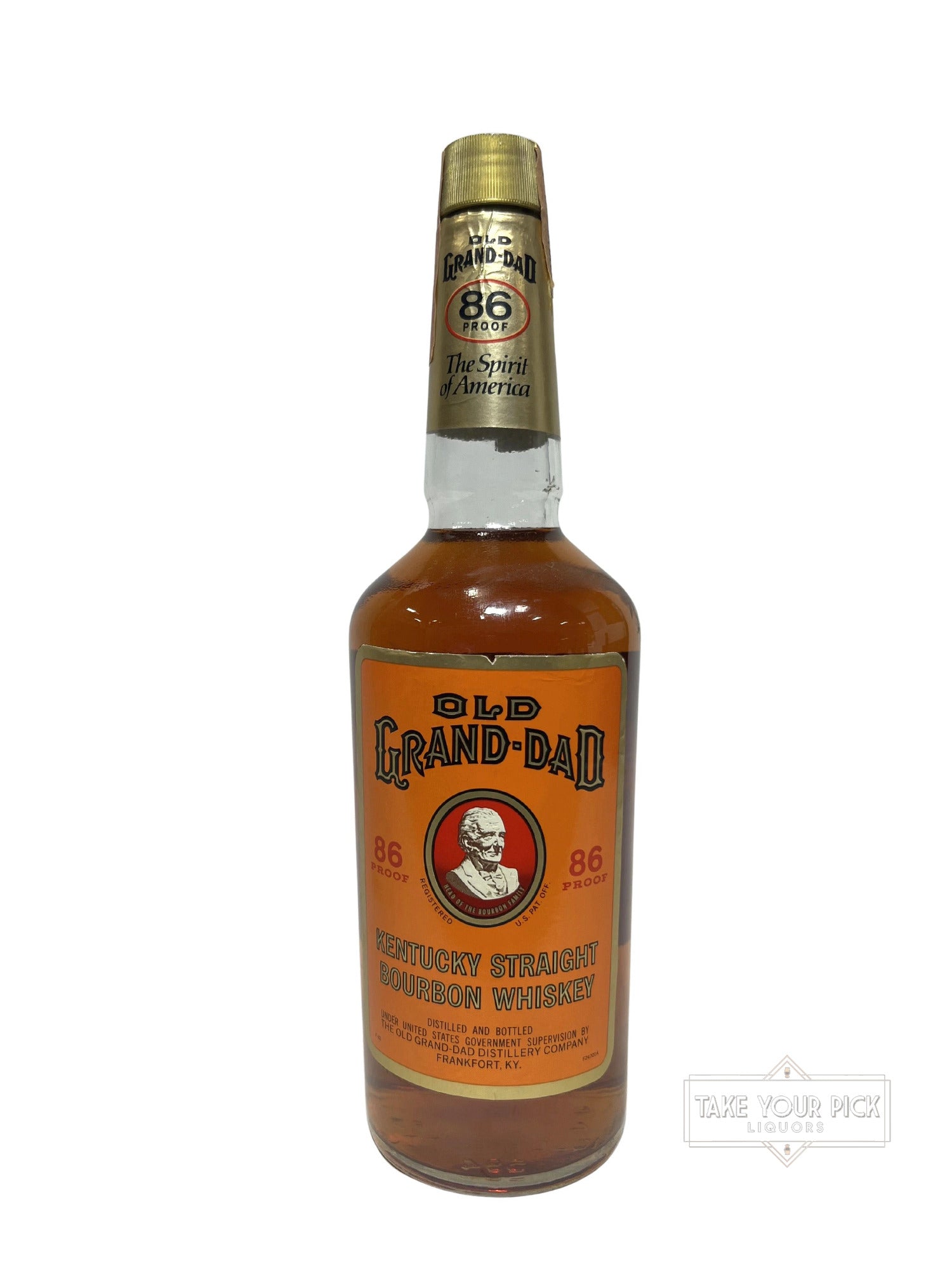 Old Grand Dad 86pf. 1982 (National Distillers) - 86 Proof
