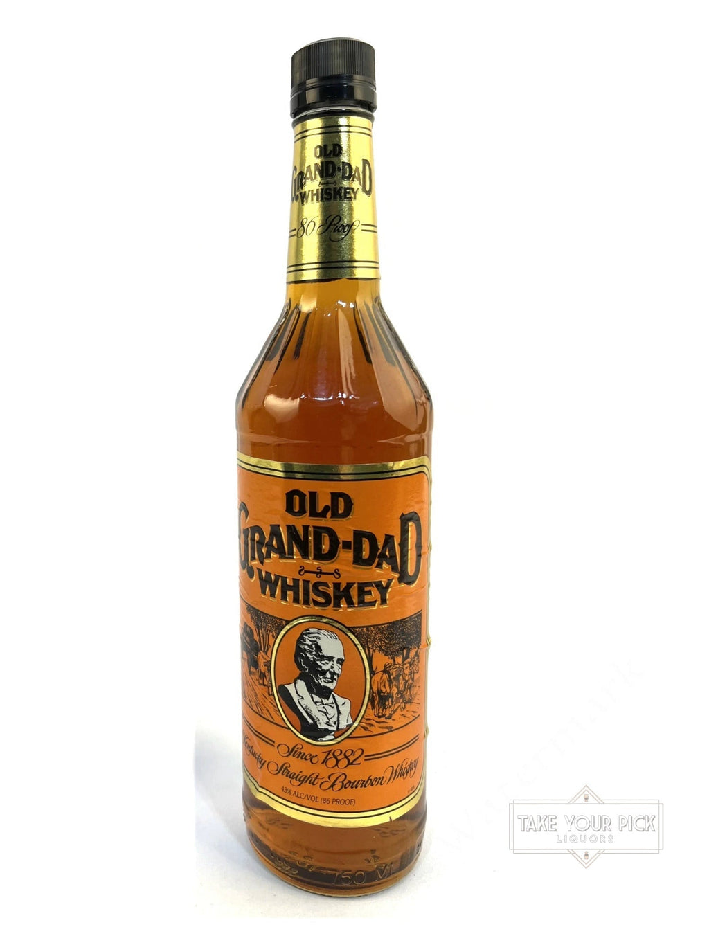 Old Grand Dad 86pf National Distillers early 1990's - 86 Proof