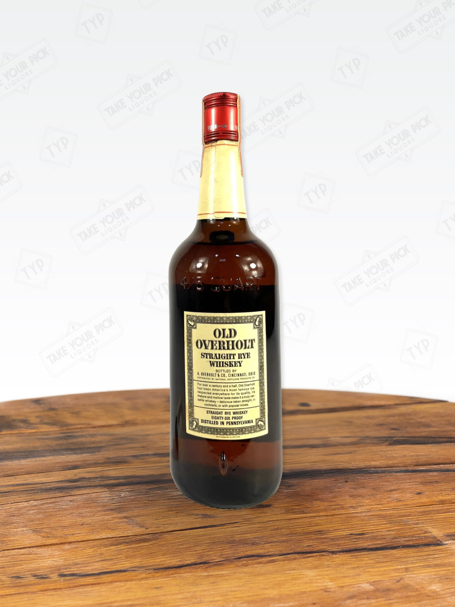 Old Overholt Straight Rye 1972 PA distilled (National Distillers)