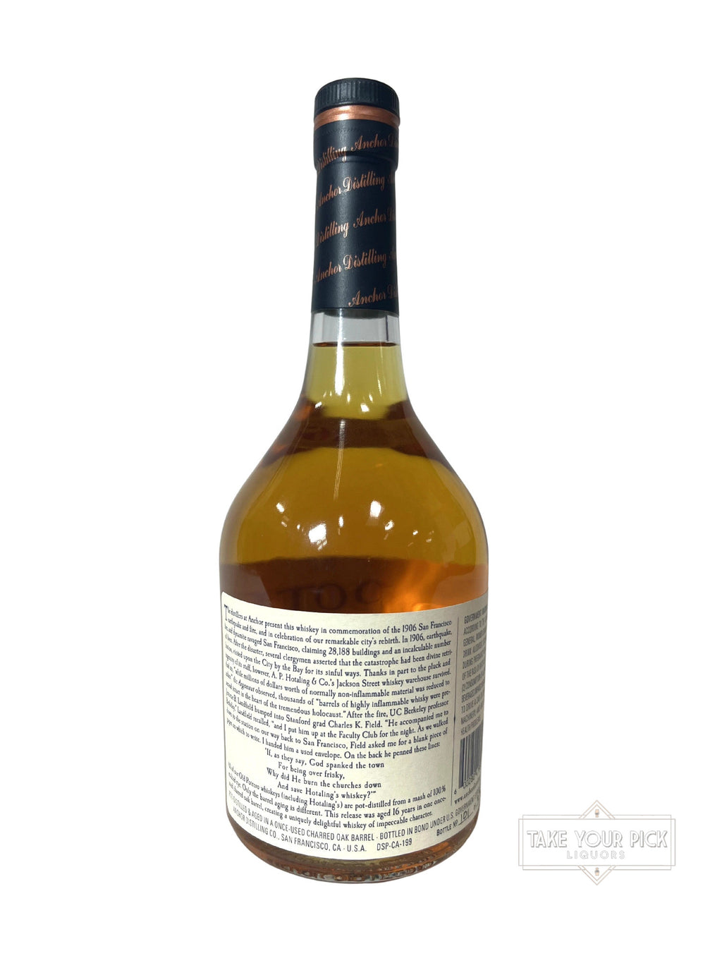 Old Potrero Hotaling's Single Malt 16-year - 100 Proof