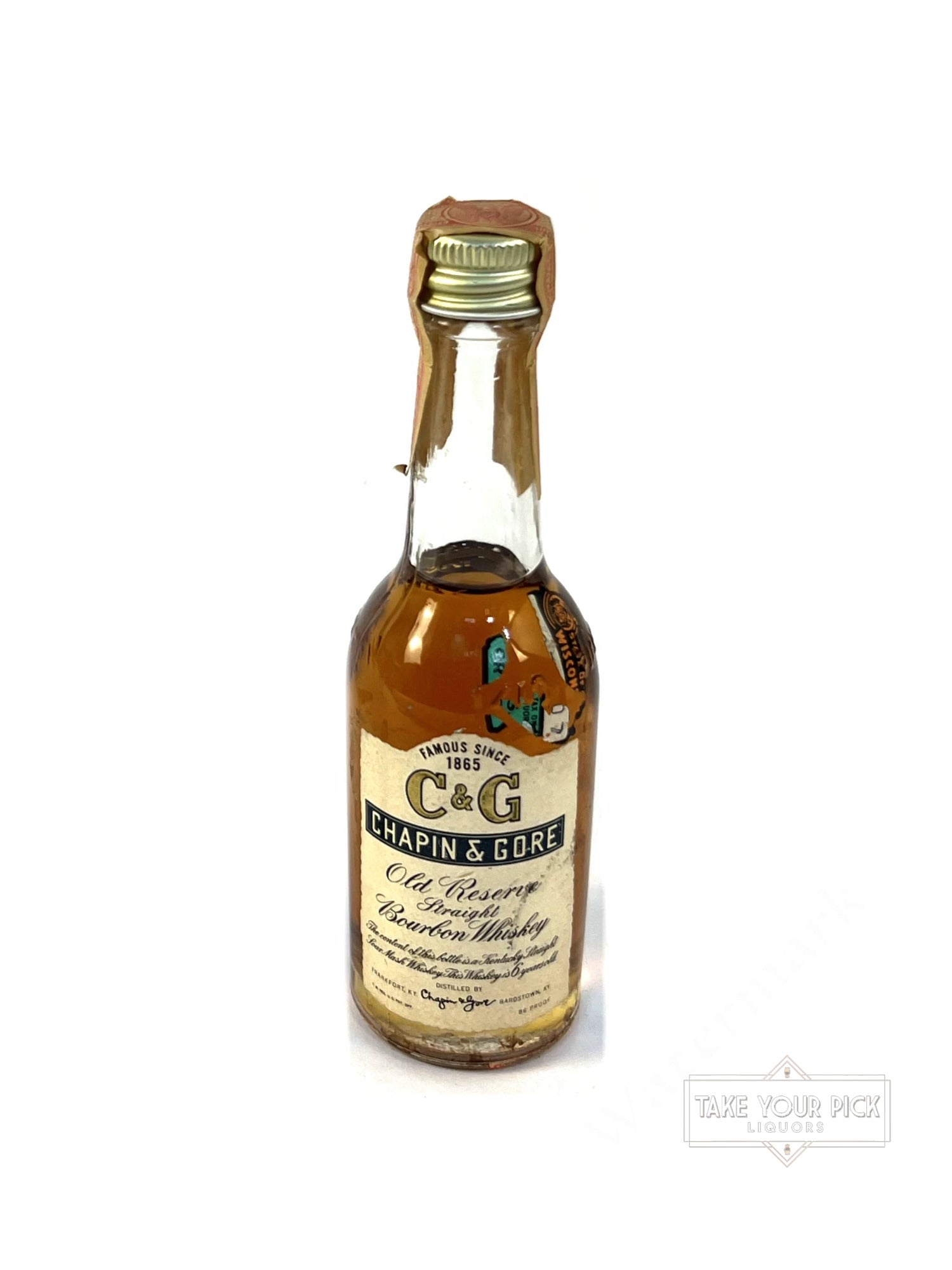 Old Reserve Straight Bourbon Whiskey