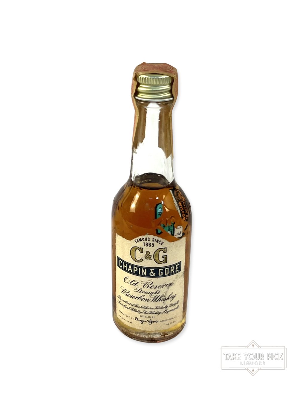 Old Reserve Straight Bourbon Whiskey