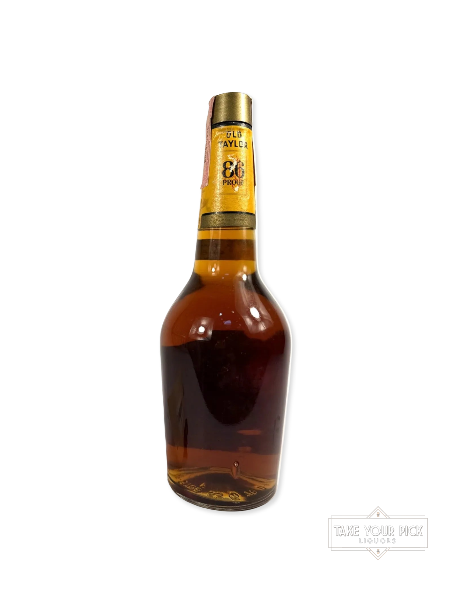 Old Taylor 1969 (National Distillers) - 86 Proof - Bottle Back