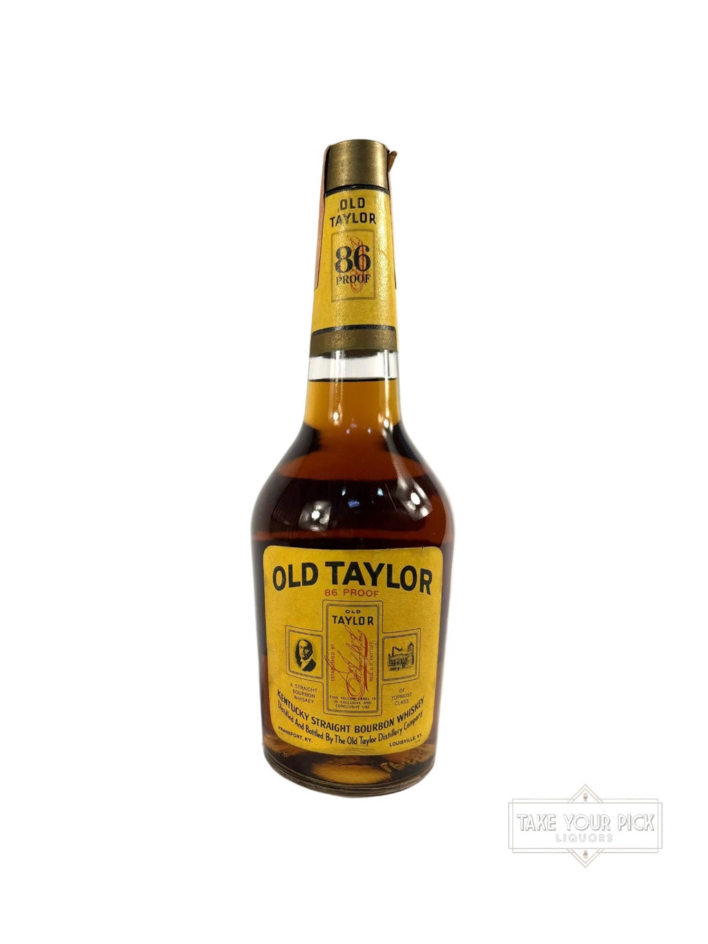 Old Taylor 86pf. 1969 (National Distillers) 4/5 Quart - 86 Proof