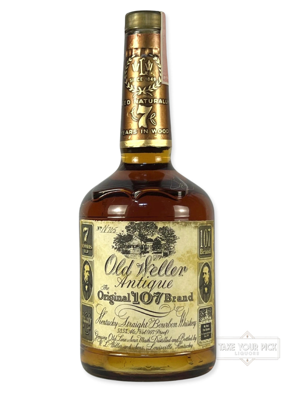 Old Weller Antique 107 7-year Stitzel Weller 1995