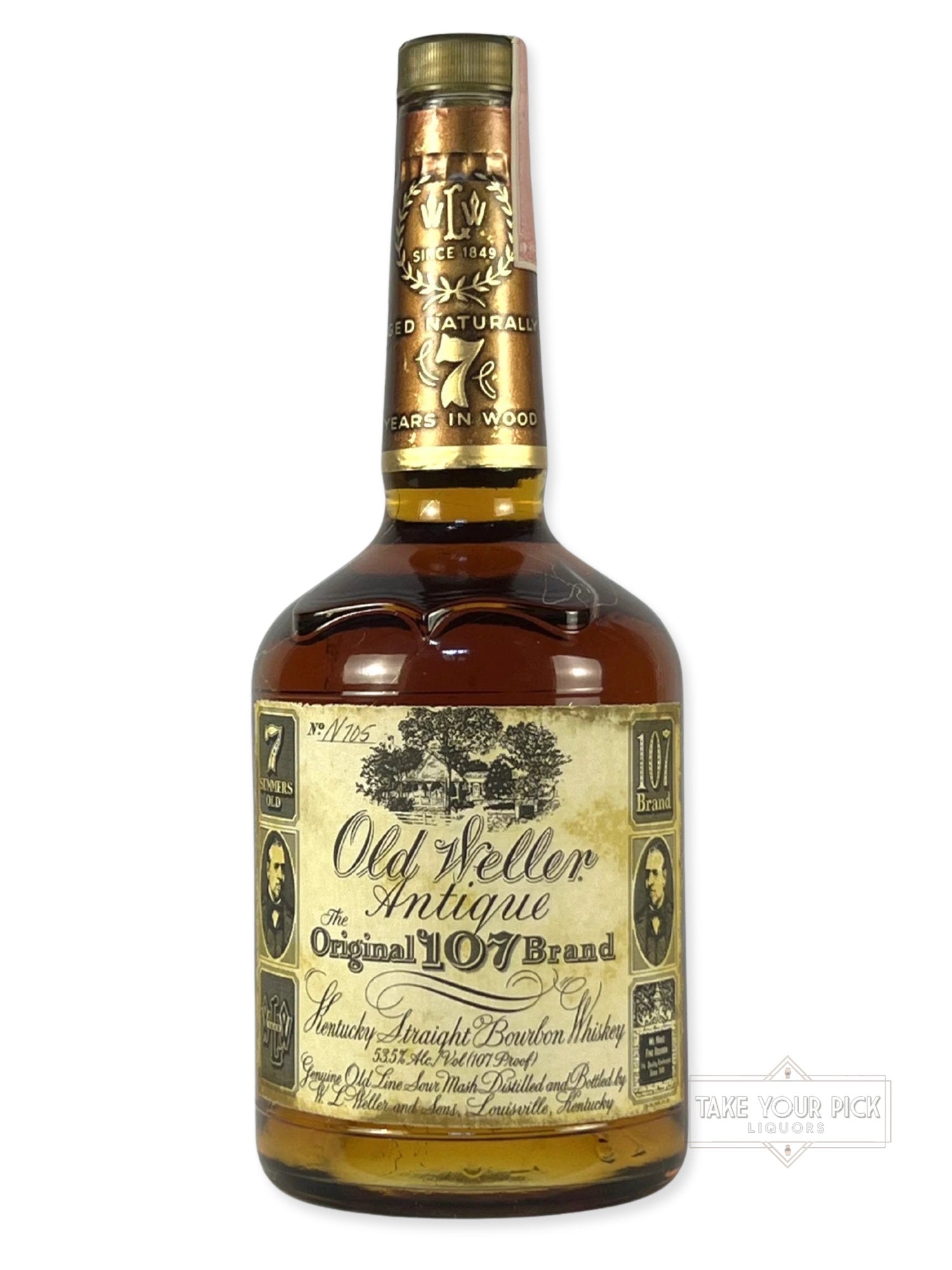 Old Weller Antique 107 7-year Stitzel Weller 1995