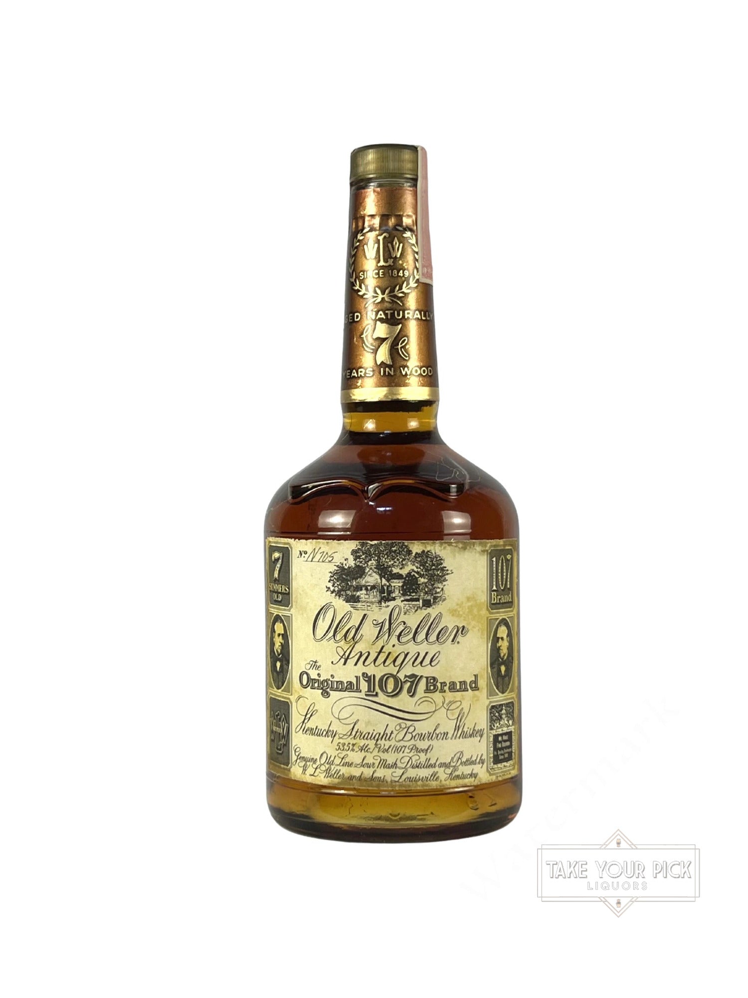 Old Weller Antique 107 7-year Stitzel Weller 1995