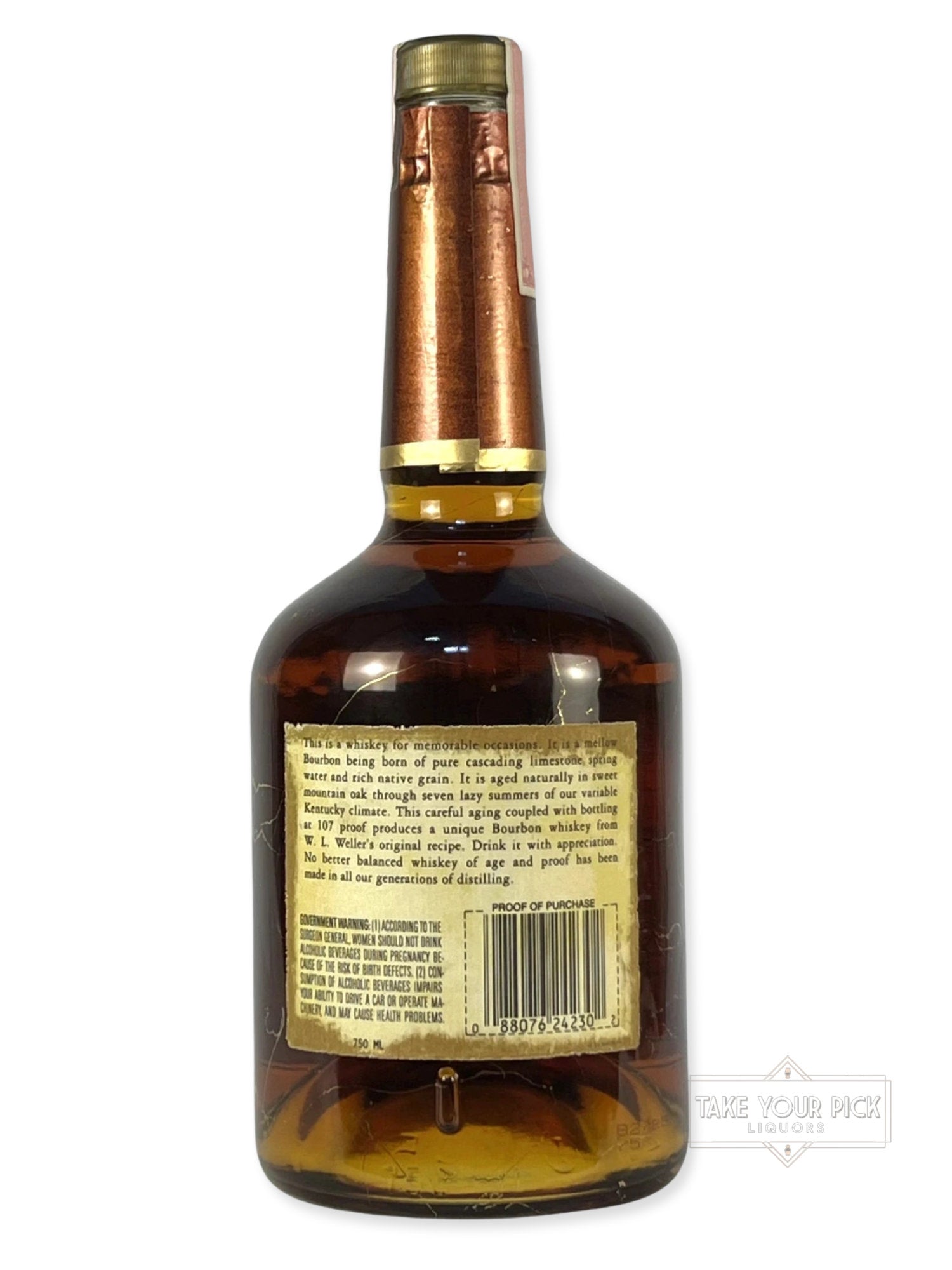 Old Weller Antique 107 7-year Stitzel Weller 1995