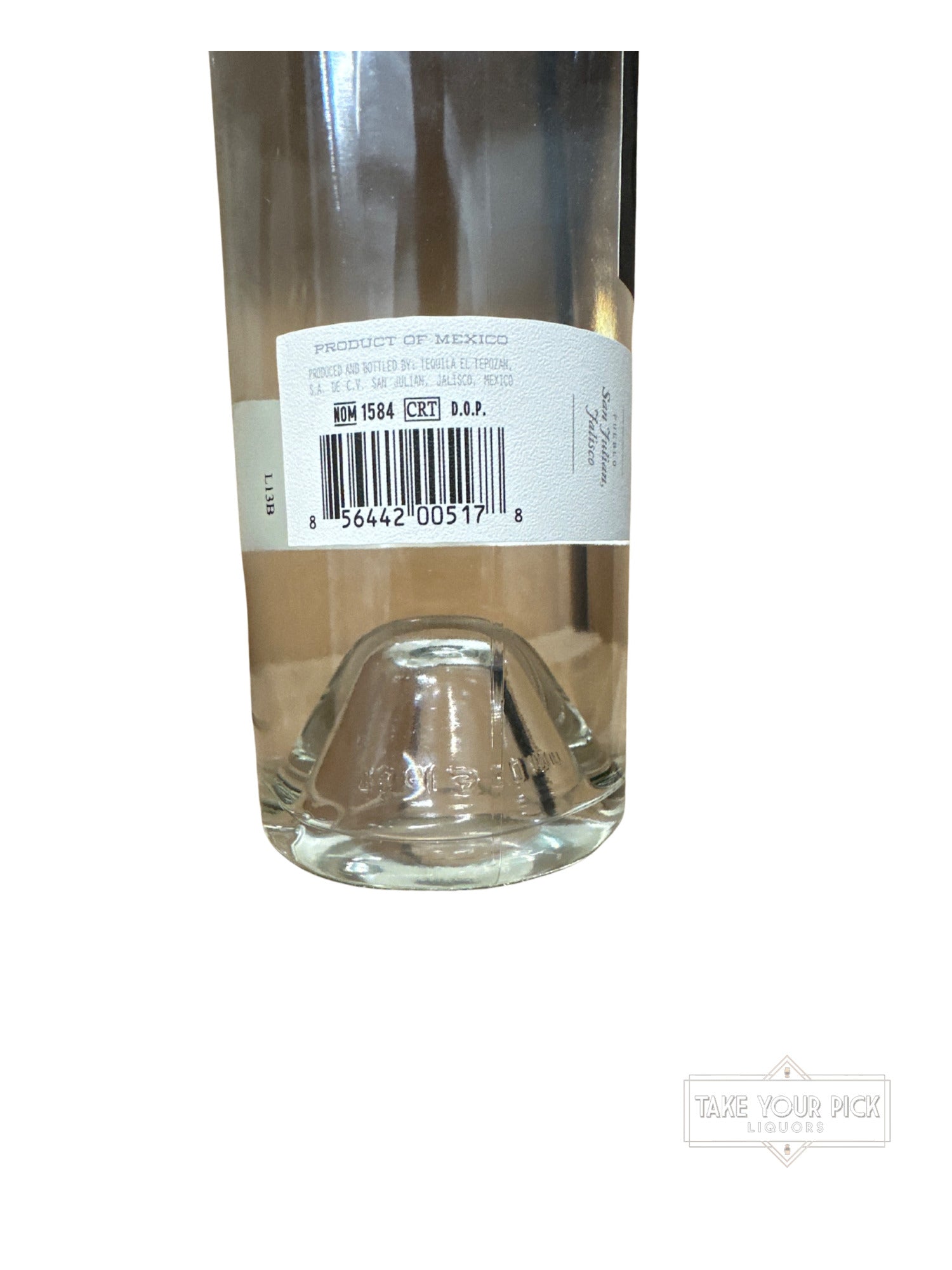 PASOTE TEQUILA BLANCO 80 Proof 750ml