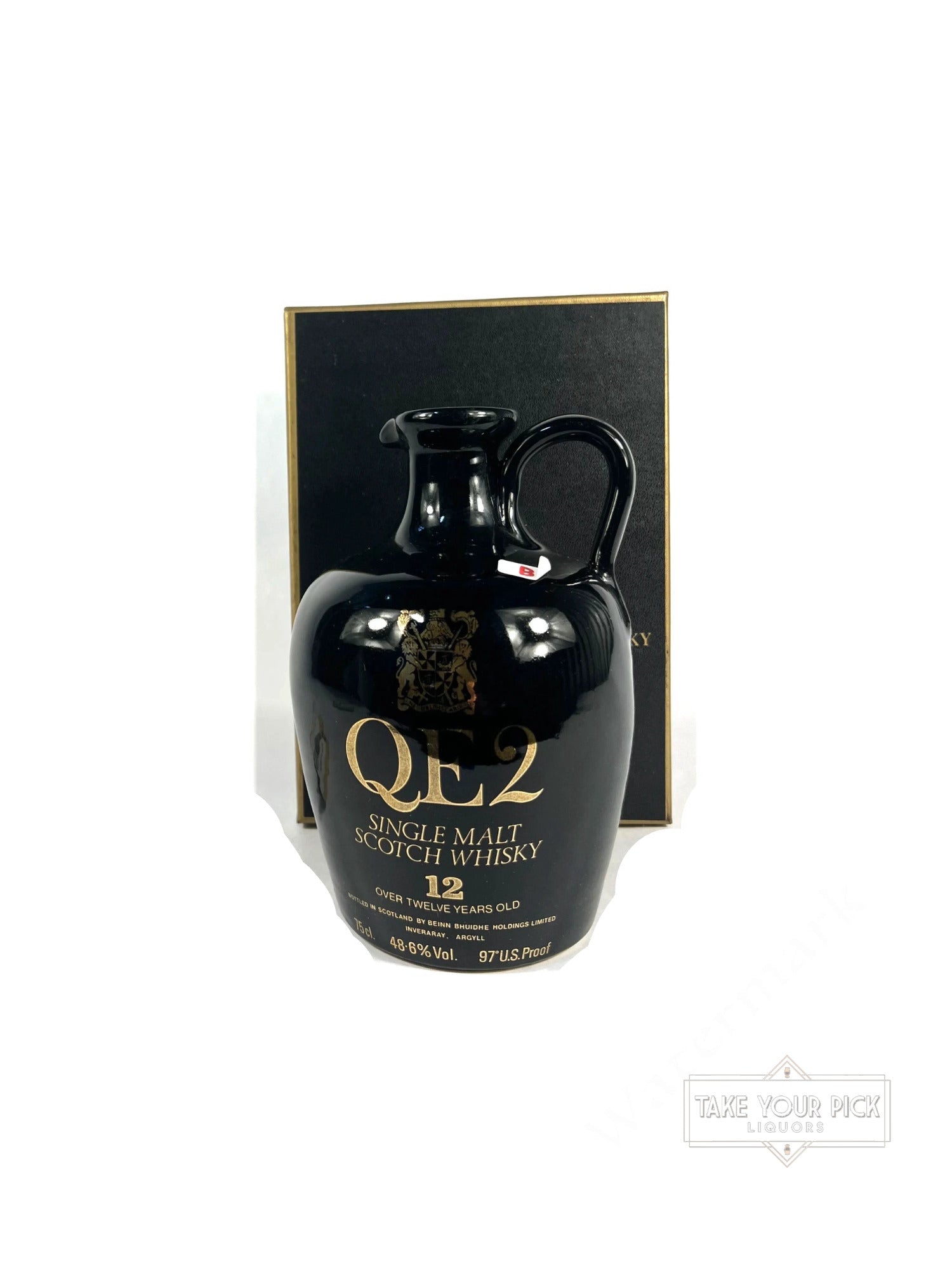 QE2 12-year (Auchentoshan) sold on the Queen Elizabeth II - 97 Proof