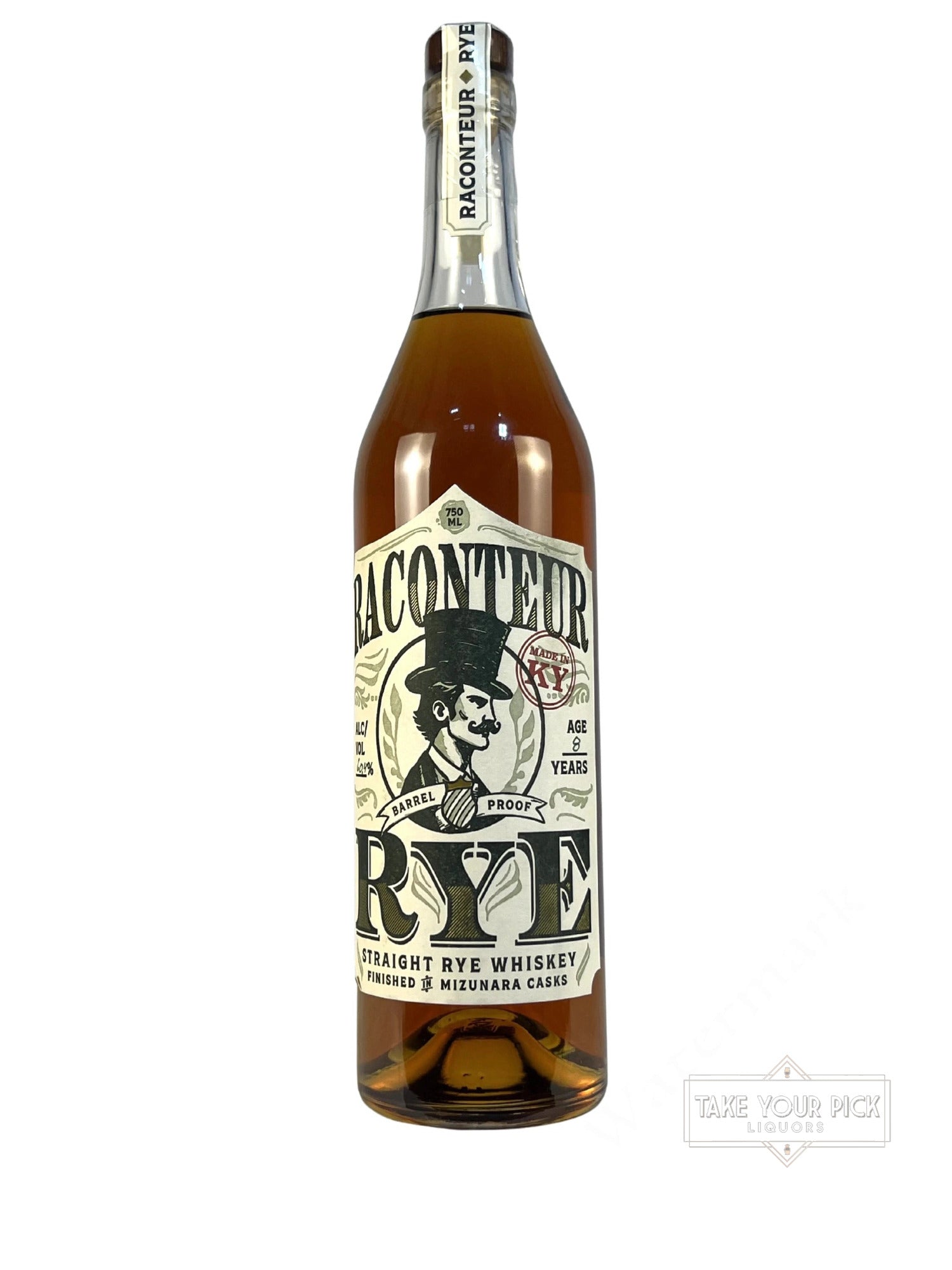 Raconteur Straight Rye Whiskey Finished in Mizunara Casks (Batch 2)