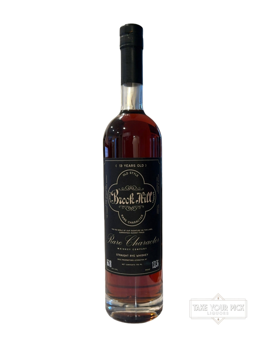 Rare Character Brook Hill Apple 13 Year Straight Rye Whiskey 132.36 Proof 750ml