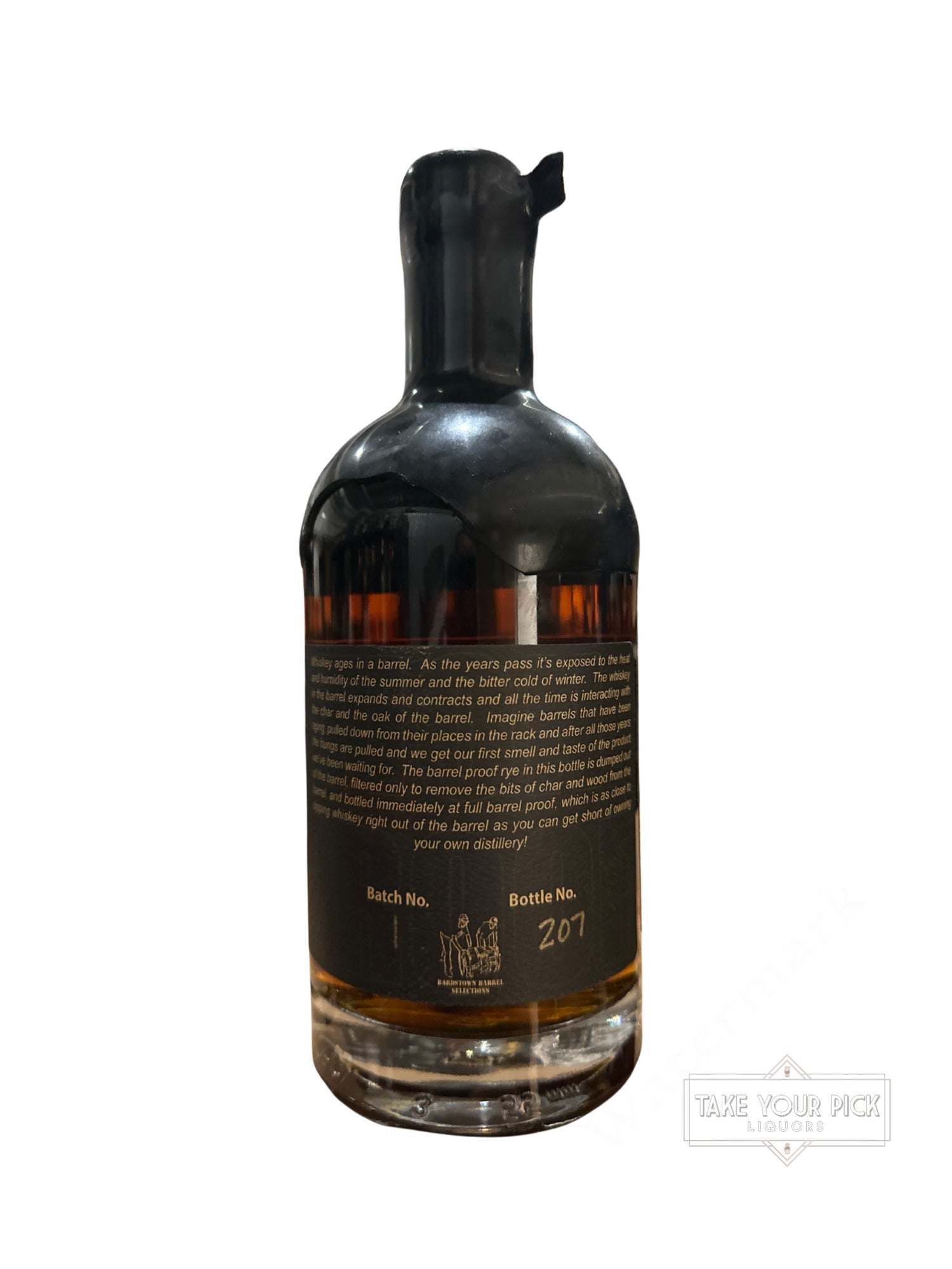 Redemption Barrel Proof 10 Year Rye Whiskey 110.1 Proof 750ml