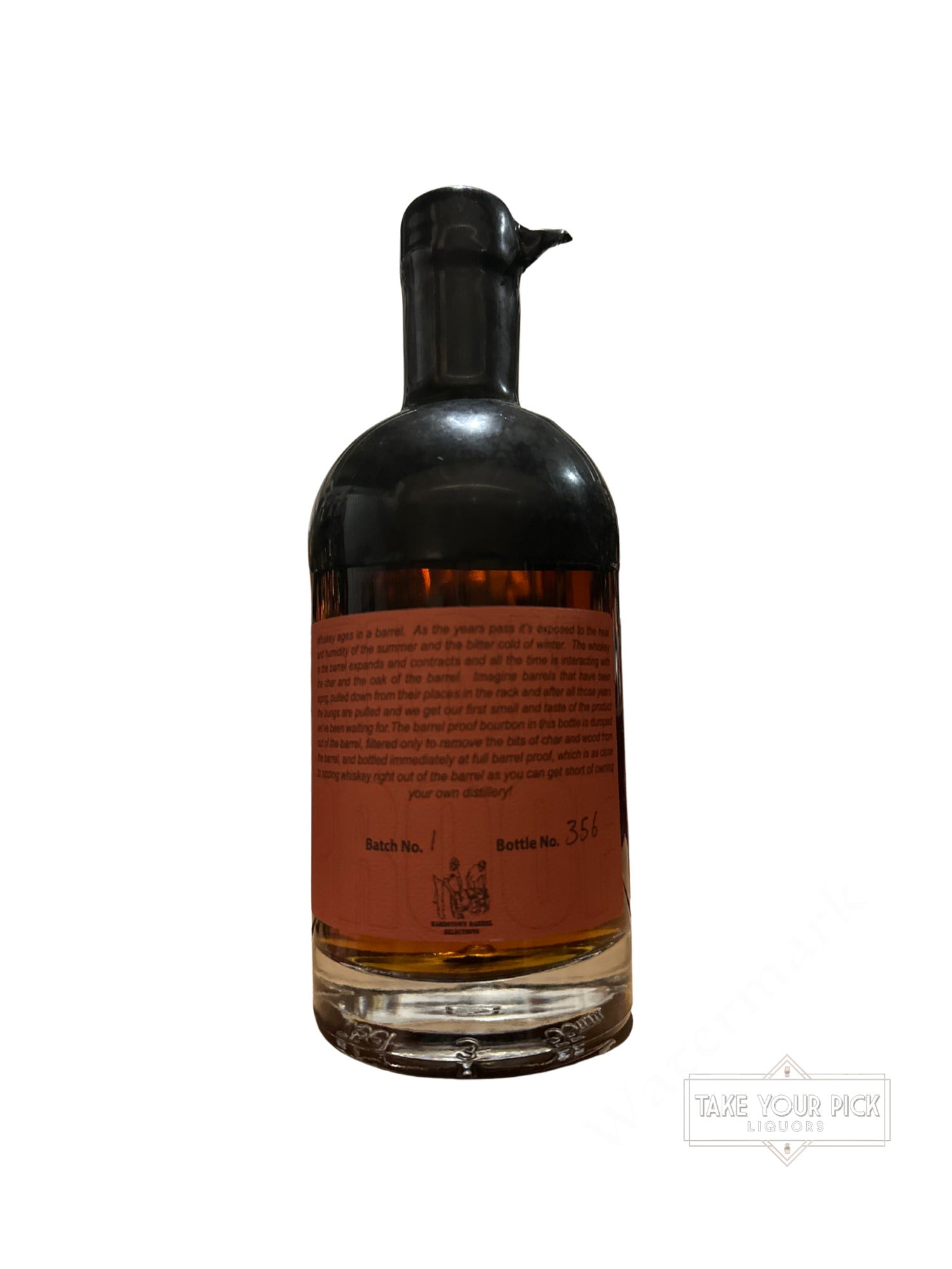 Redemption Barrel Proof Straight High Rye Bourbon Whiskey 109.2 Proof