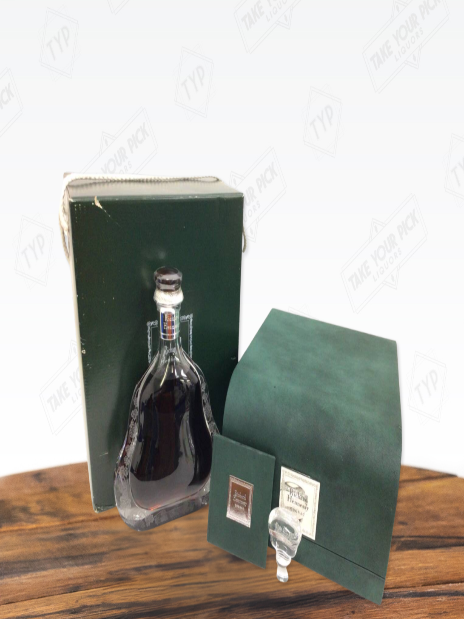 Richard Hennessy (1st Release) Wooden Top with box & stopper