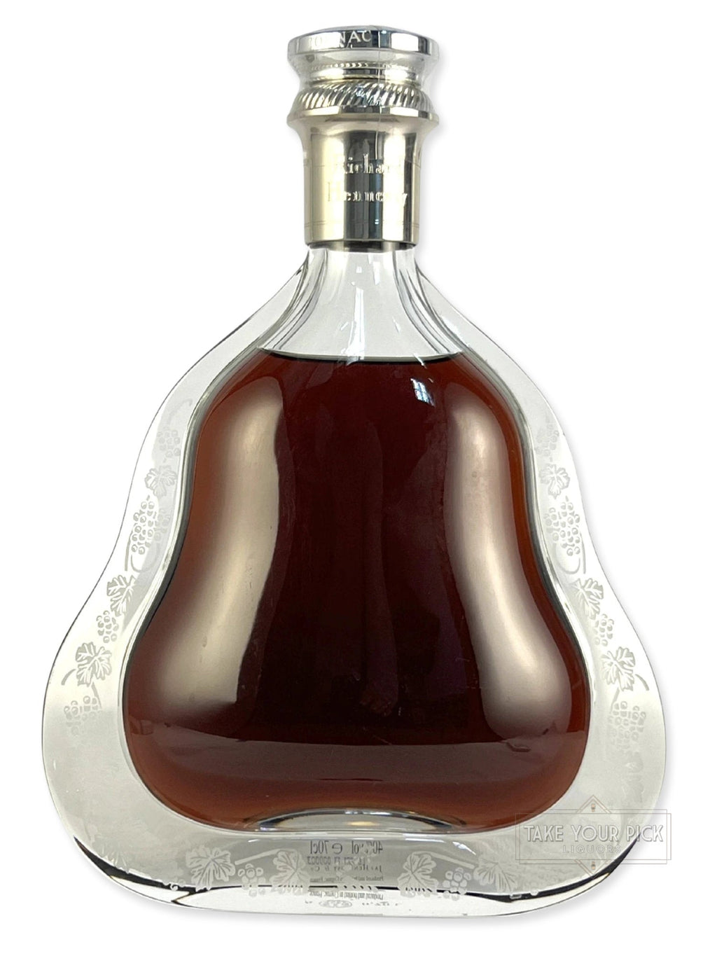 Richard Hennessy first edition (wooden top) with box, replacement stopper, and certificate