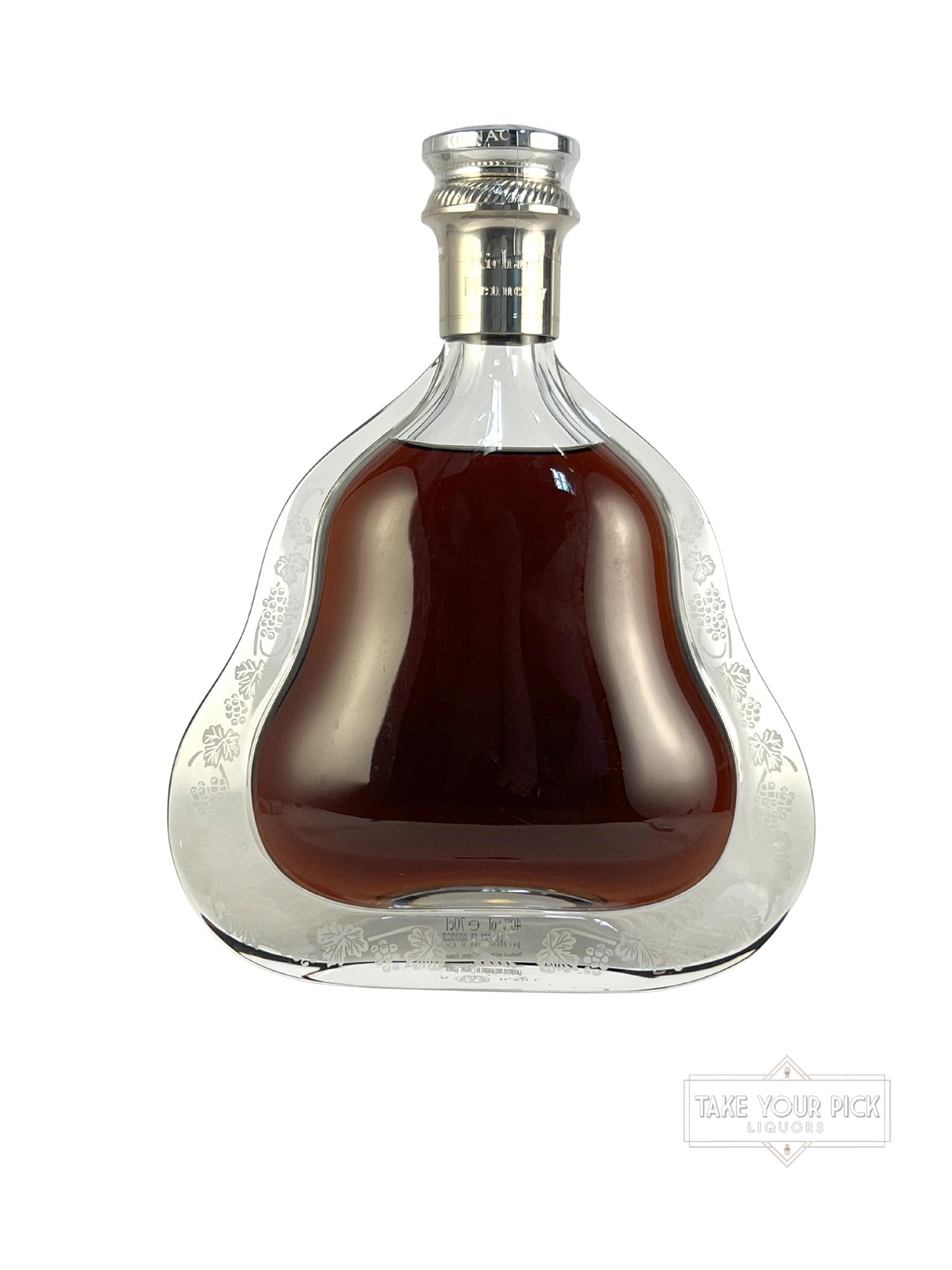 Richard Hennessy first edition with box, replacement stopper, and certificate