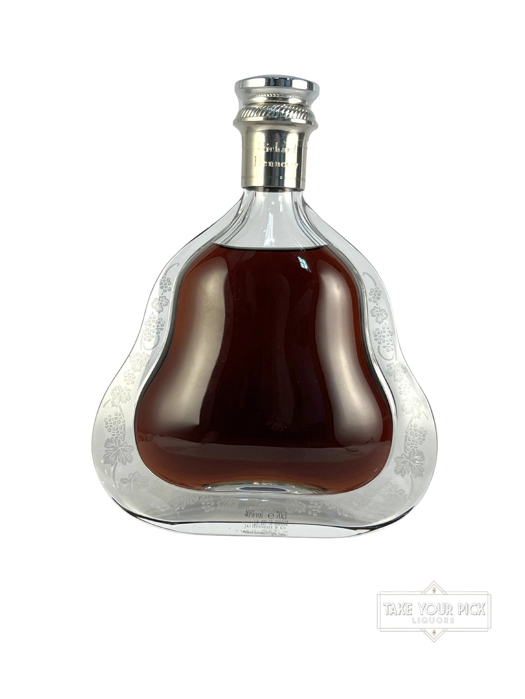 Richard Hennessy first edition with box, replacement stopper, and certificate