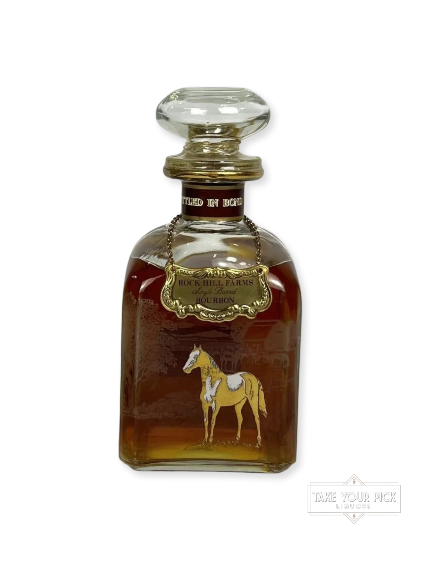 Rock Hill Farms BIB 1990's - 100 Proof - Bottle Front