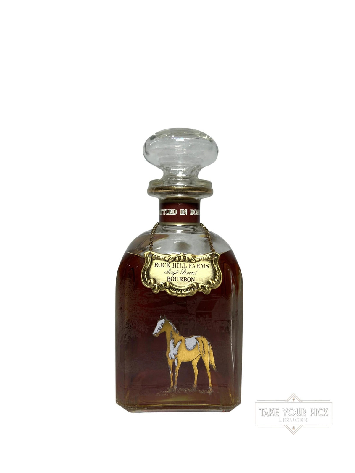 Rock Hill Farms Single Barrel Bourbon Bottled in Bond (1990'S) 100 Proof 750ml